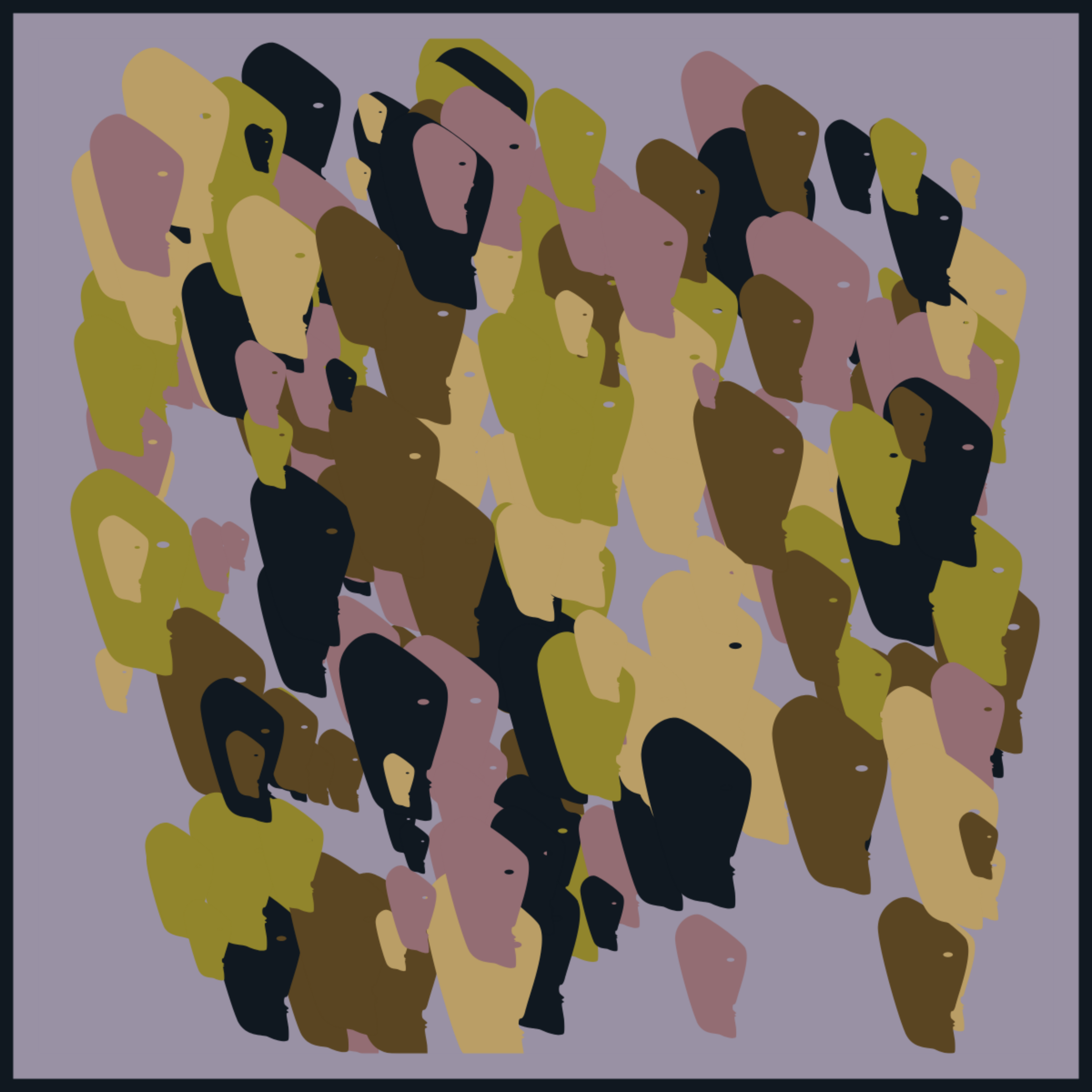 Art Blocks - Art Blocks v2 - Faceless #25 - NFT # 311000025