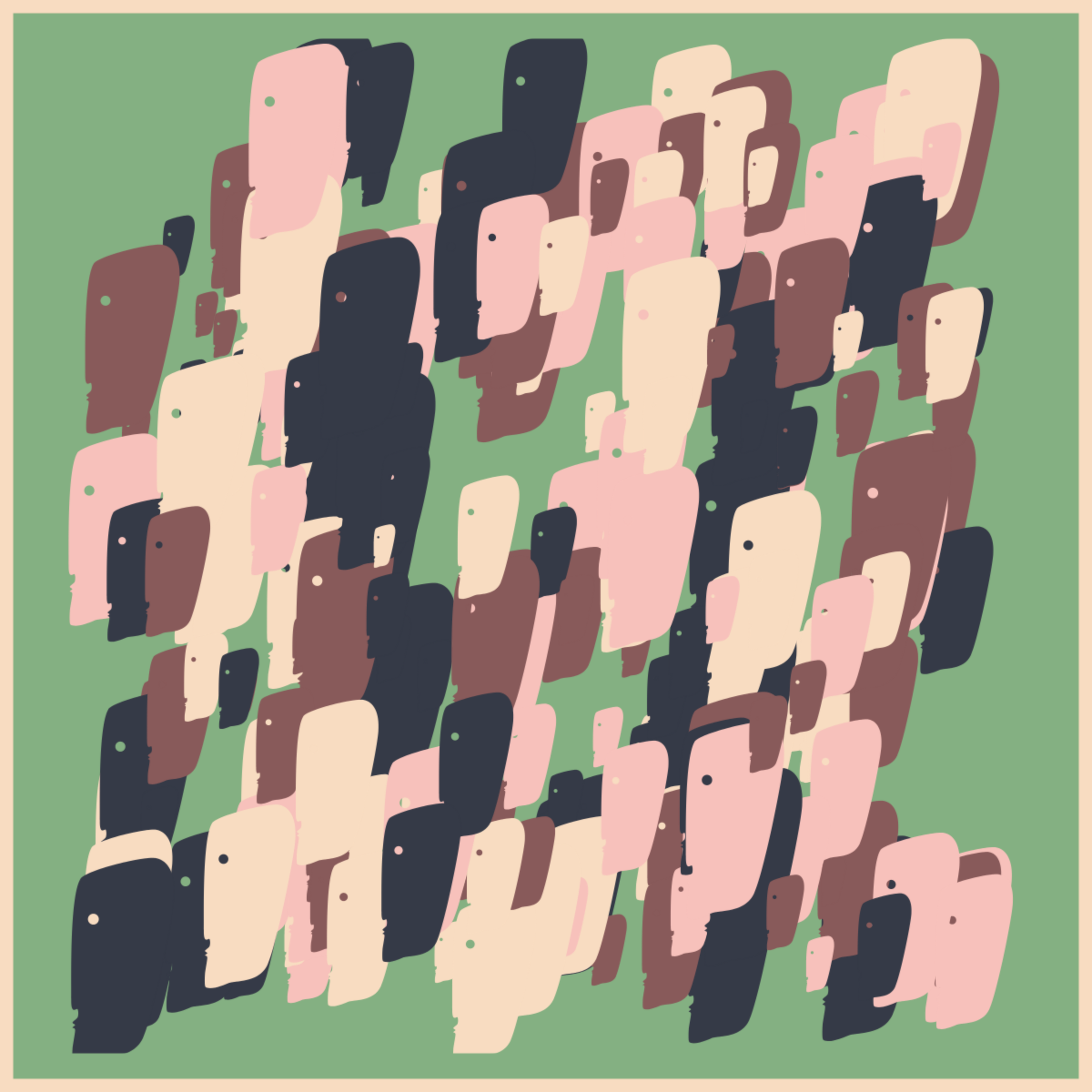 Art Blocks - Art Blocks v2 - Faceless #37 - NFT # 311000037