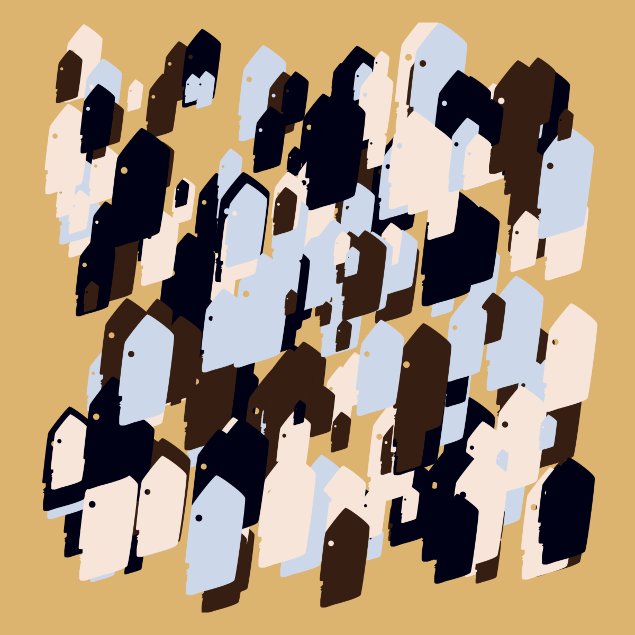 Art Blocks - Art Blocks v2 - Faceless #67 - NFT # 311000067