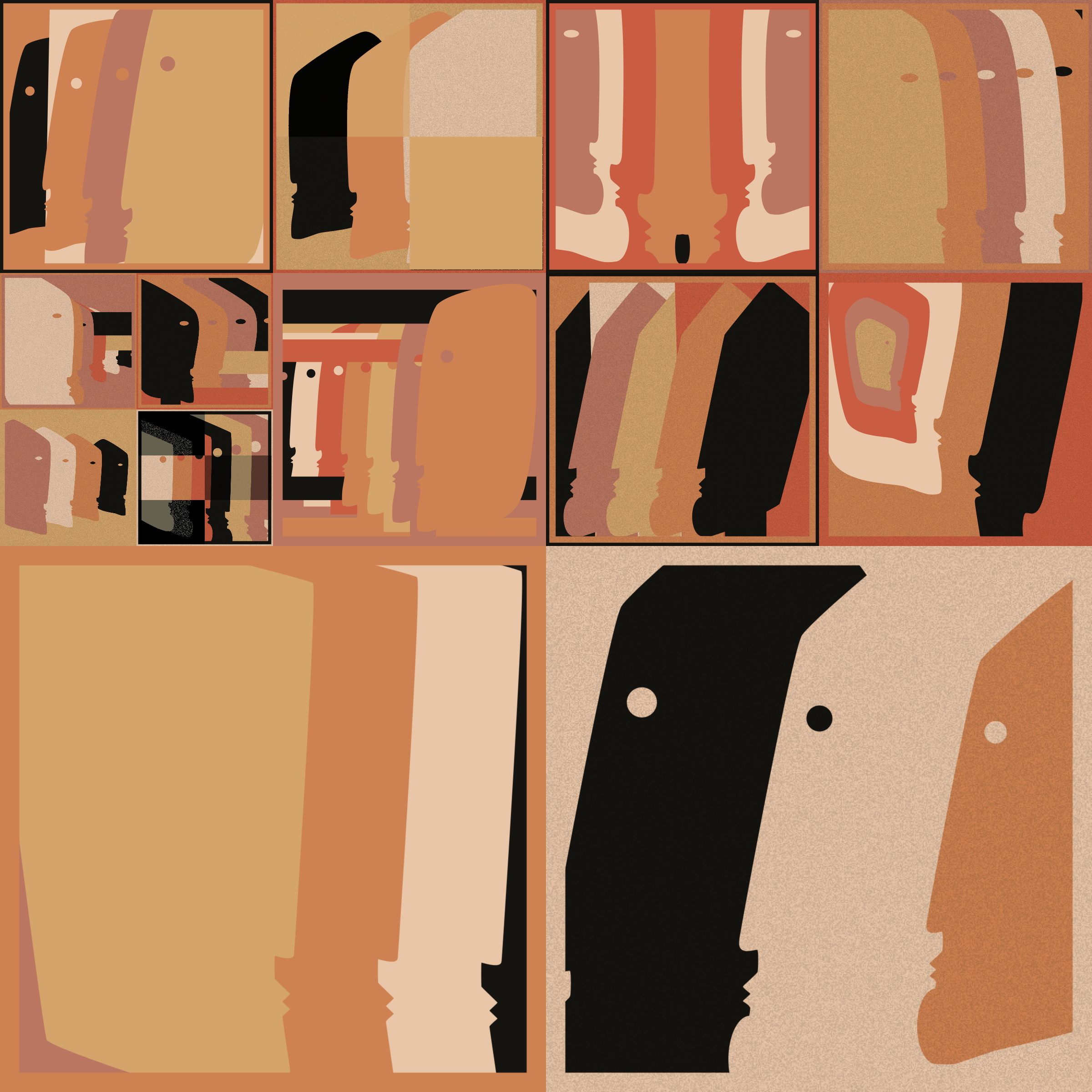 Art Blocks - Art Blocks v2 - Faceless #101 - NFT # 311000101