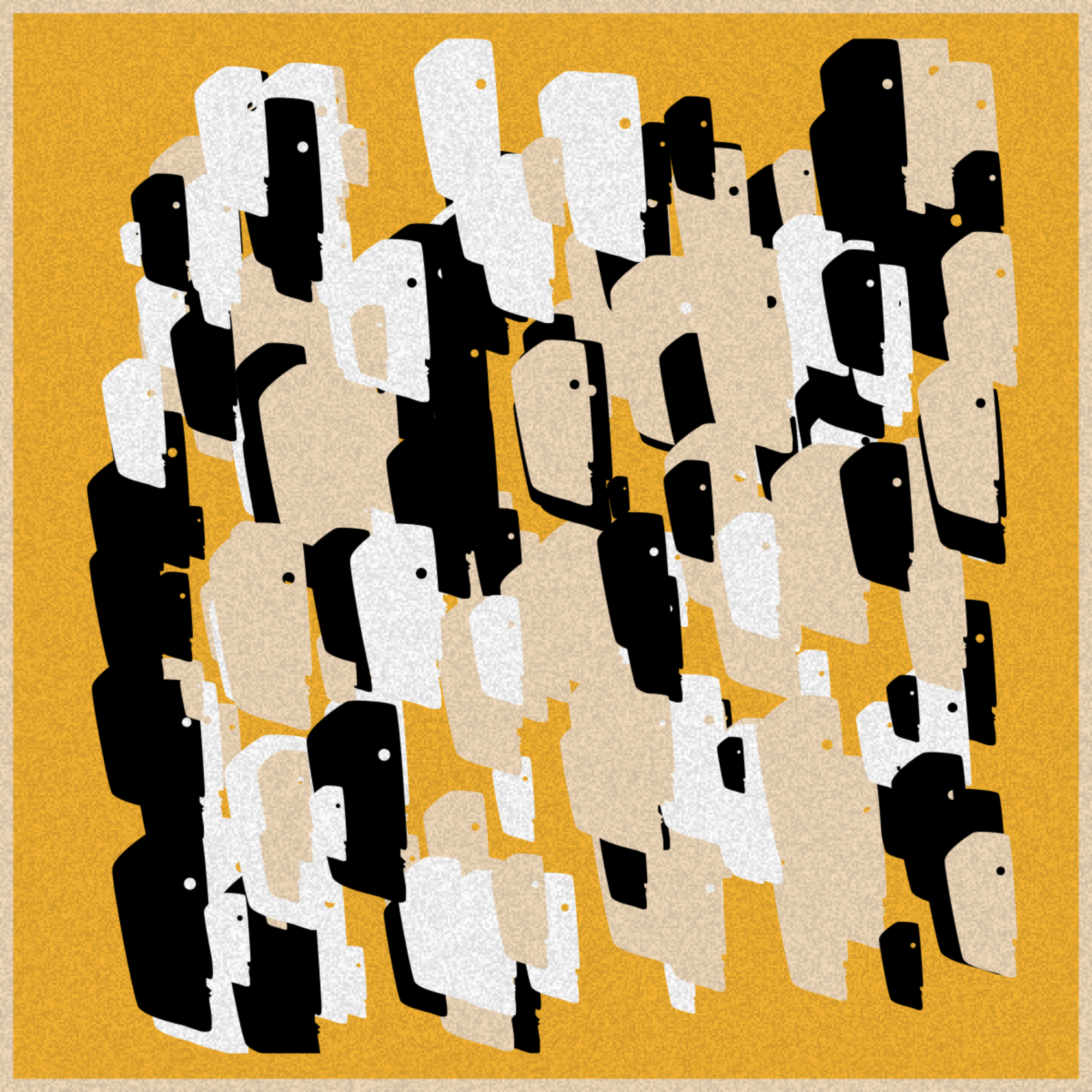 Art Blocks - Art Blocks v2 - Faceless #140 - NFT # 311000140