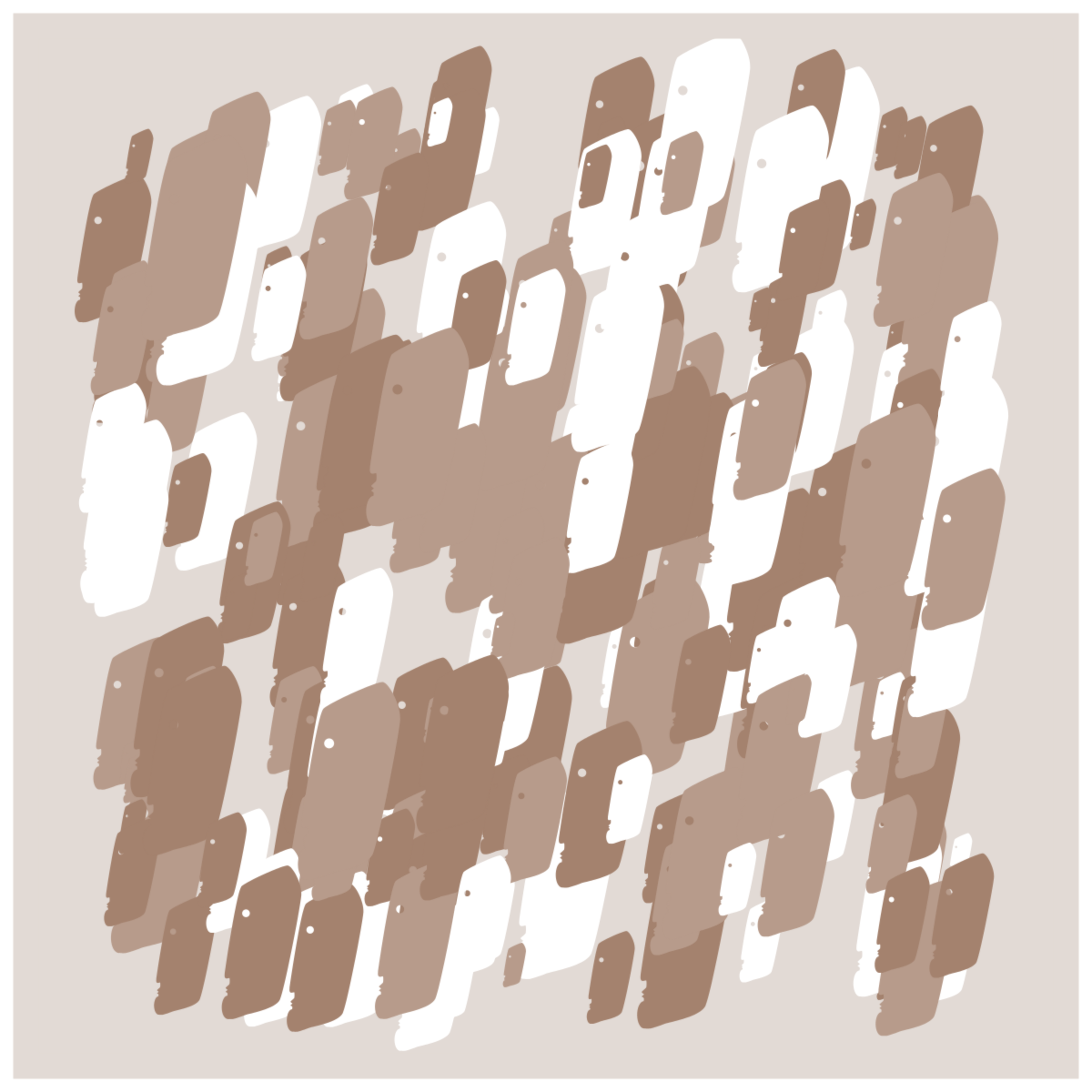 Art Blocks - Art Blocks v2 - Faceless #161 - NFT # 311000161