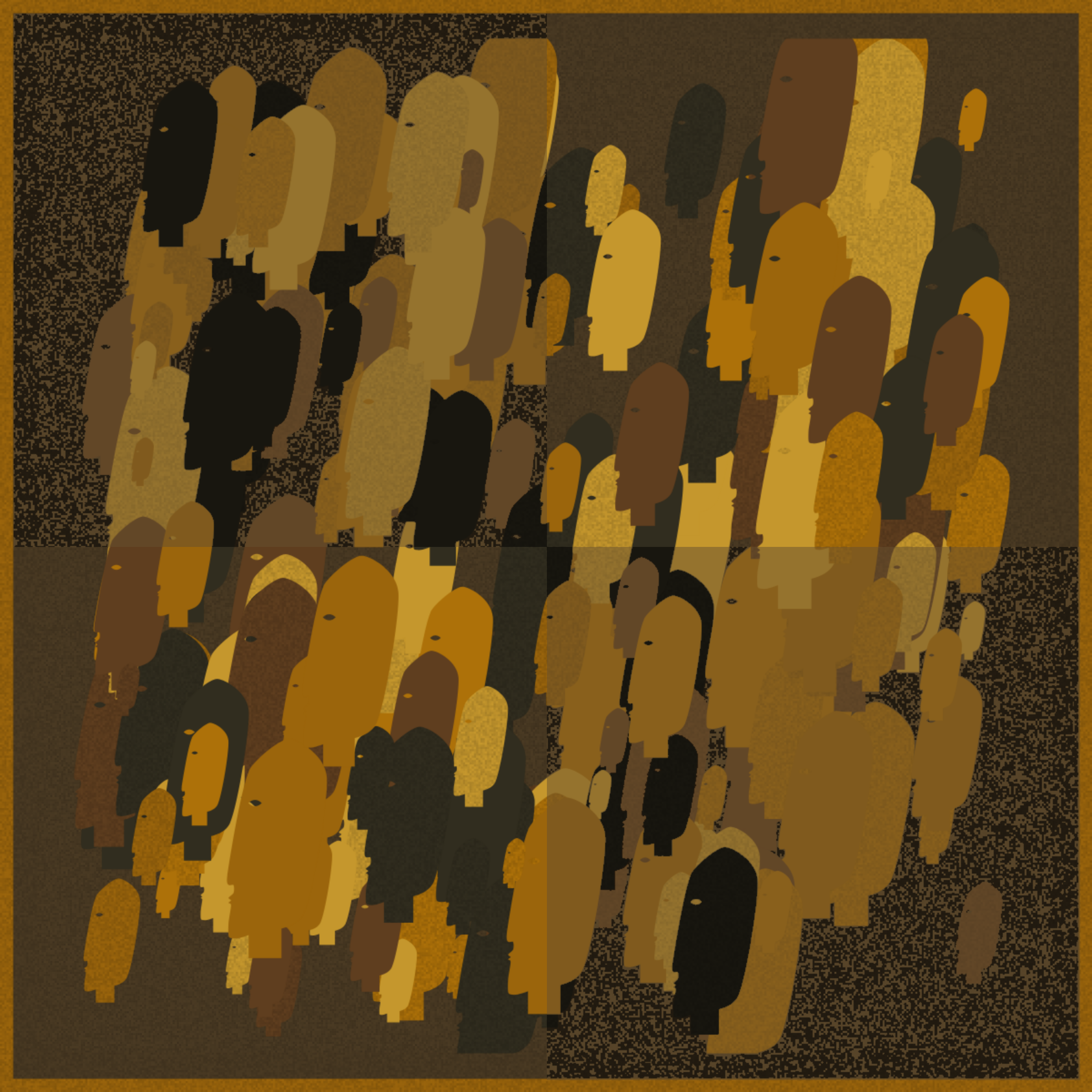 Art Blocks - Art Blocks v2 - Faceless #203 - NFT # 311000203