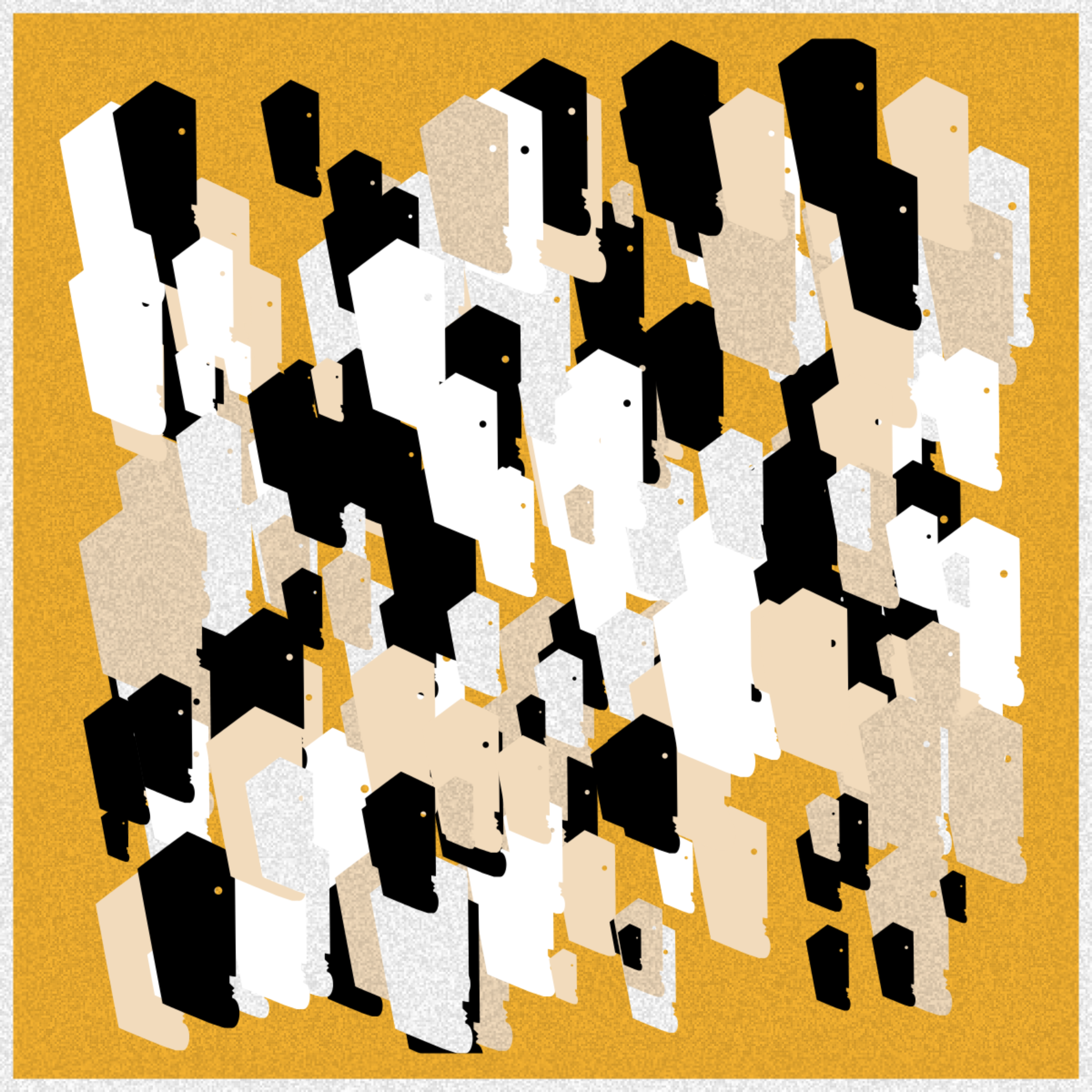 Art Blocks - Art Blocks v2 - Faceless #215 - NFT # 311000215