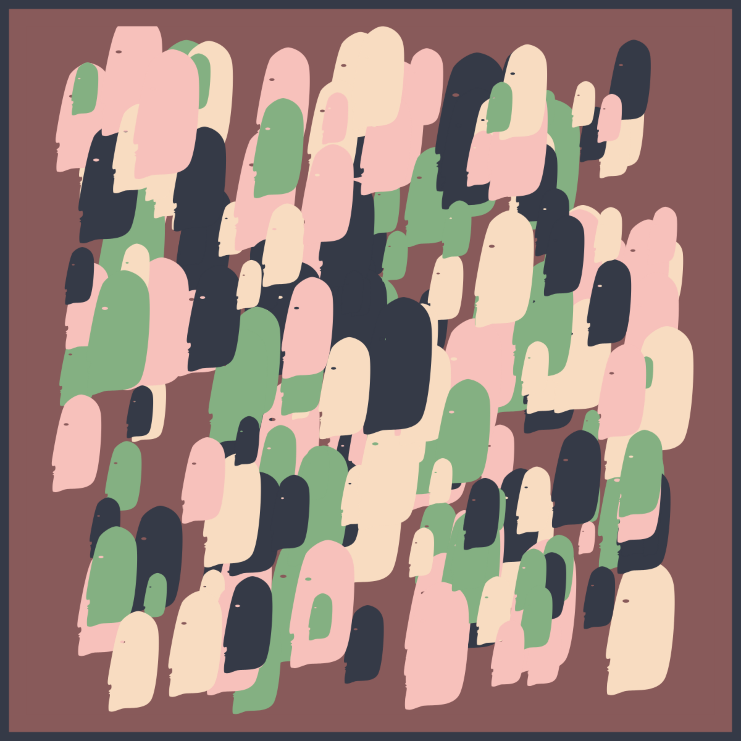 Art Blocks - Art Blocks v2 - Faceless #219 - NFT # 311000219