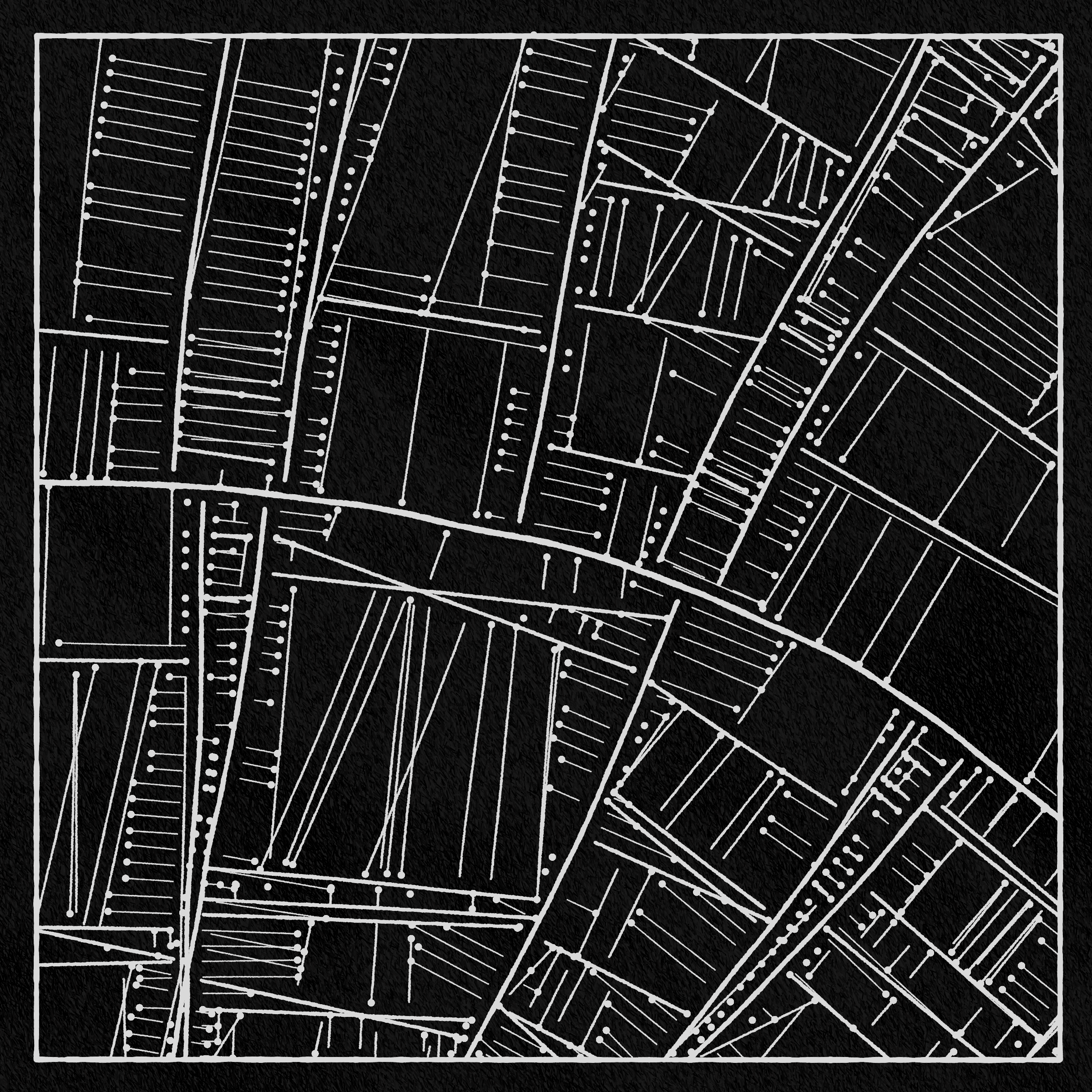 Art Blocks - Art Blocks v2 - Maps of Nothing #18 - NFT # 316000018