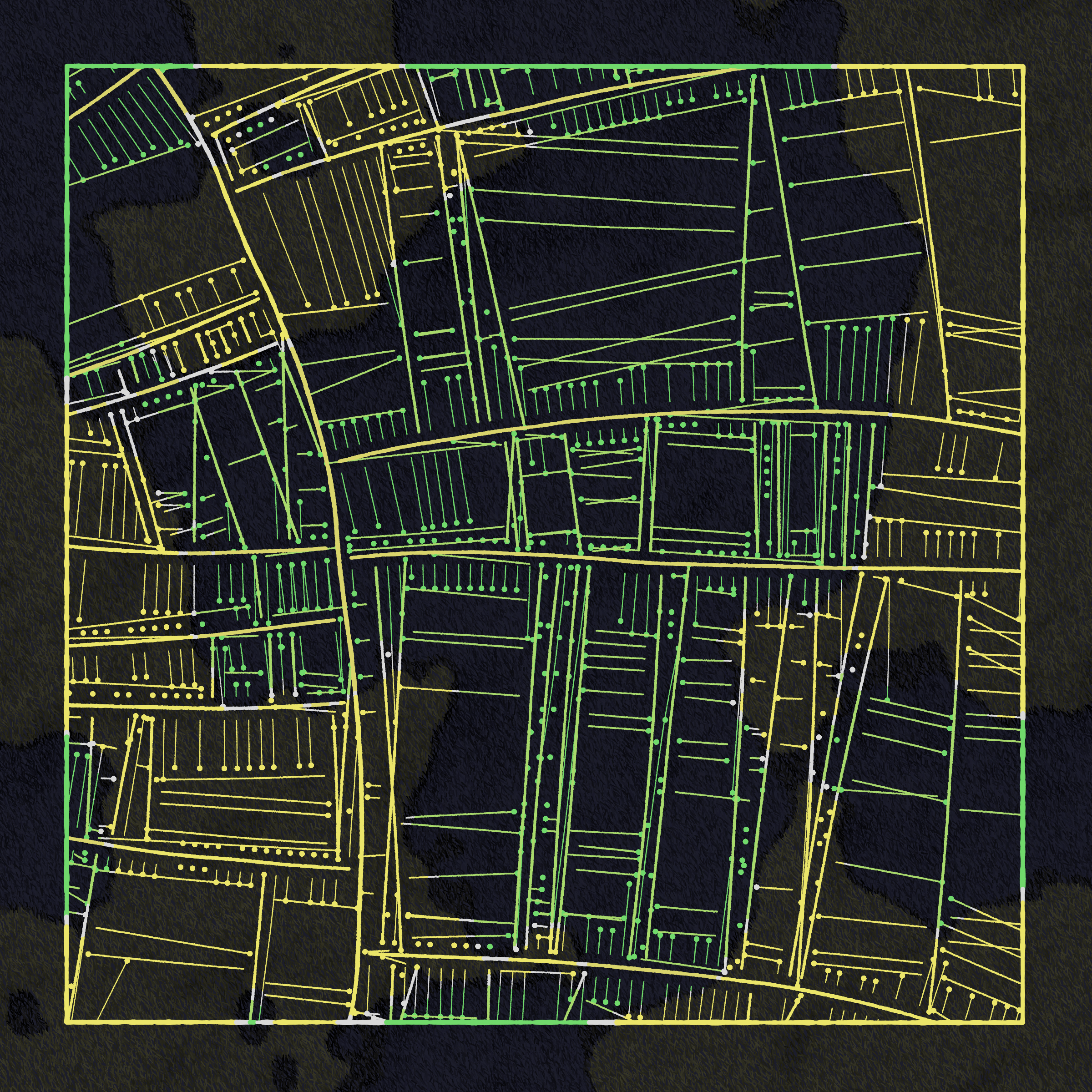 Art Blocks - Art Blocks v2 - Maps of Nothing #48 - NFT # 316000048