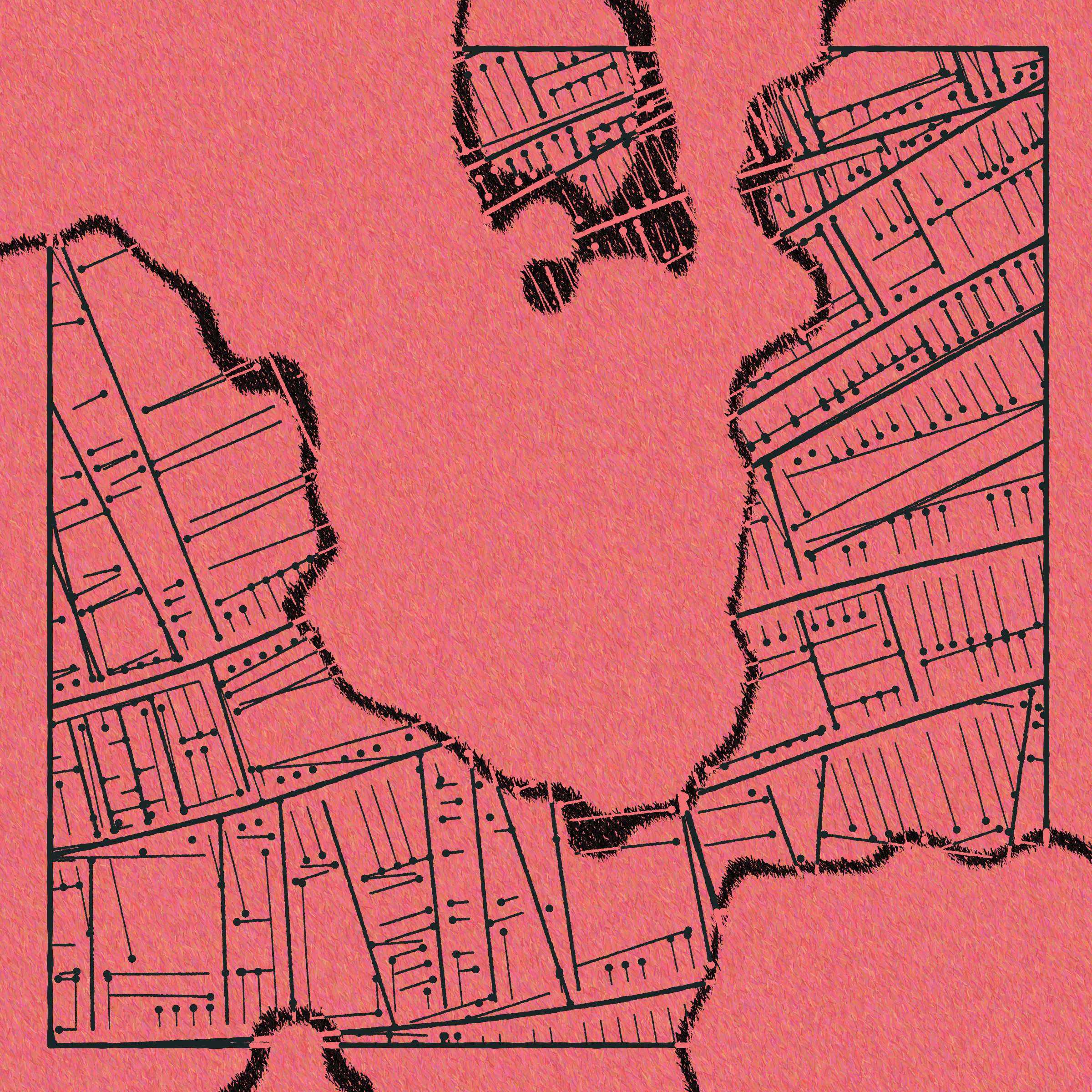 Art Blocks - Art Blocks v2 - Maps of Nothing #56 - NFT # 316000056