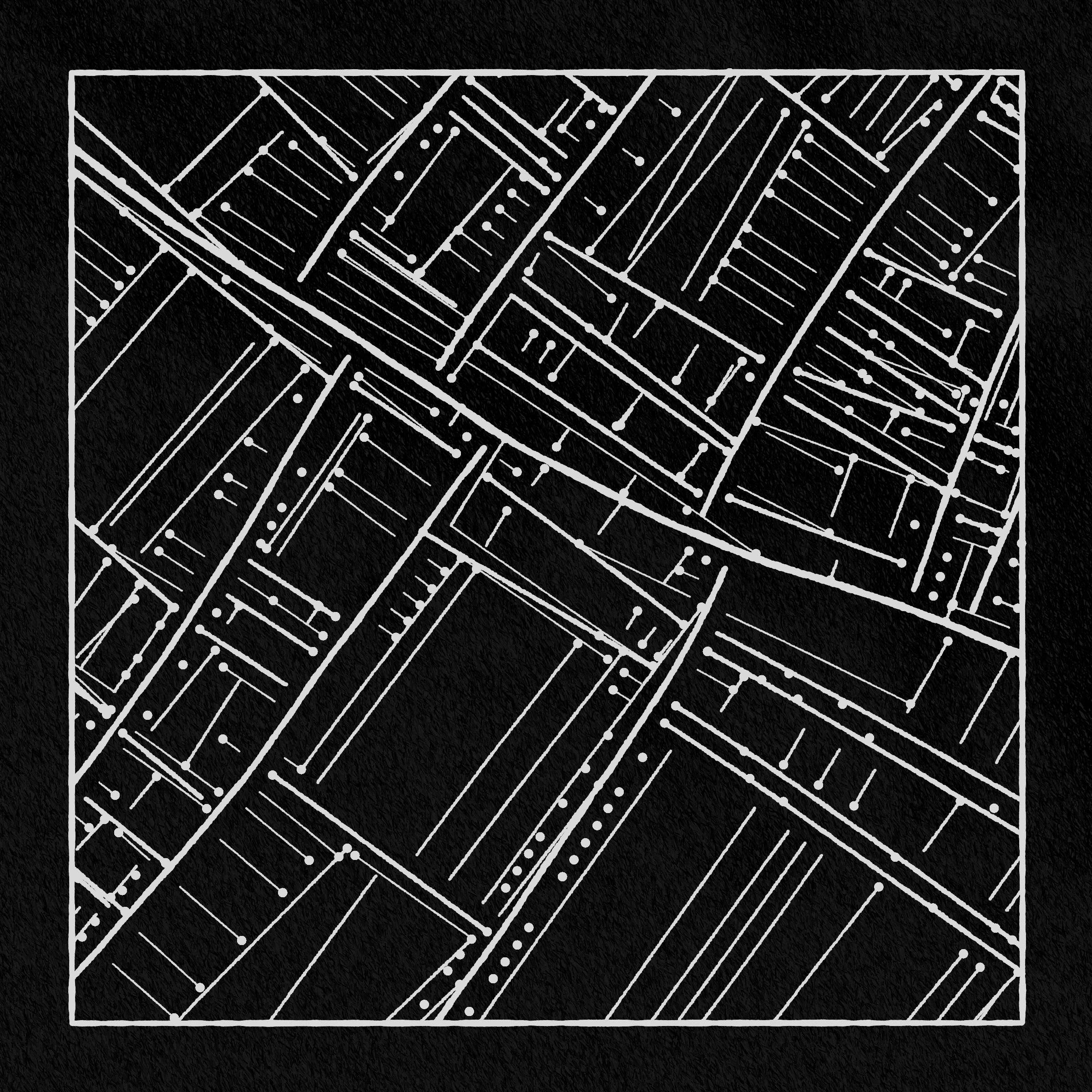 Art Blocks - Art Blocks v2 - Maps of Nothing #57 - NFT # 316000057