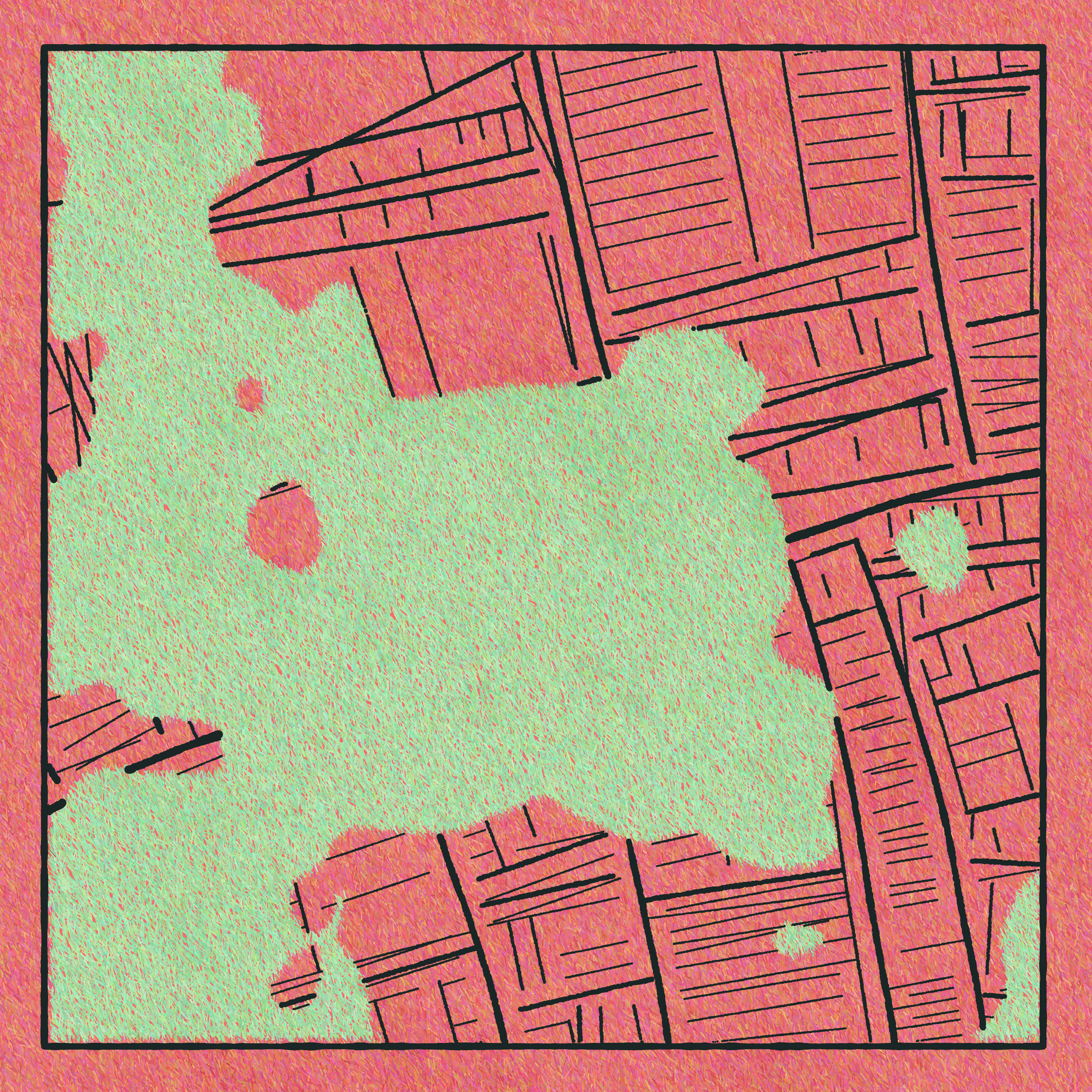 Art Blocks - Art Blocks v2 - Maps of Nothing #61 - NFT # 316000061