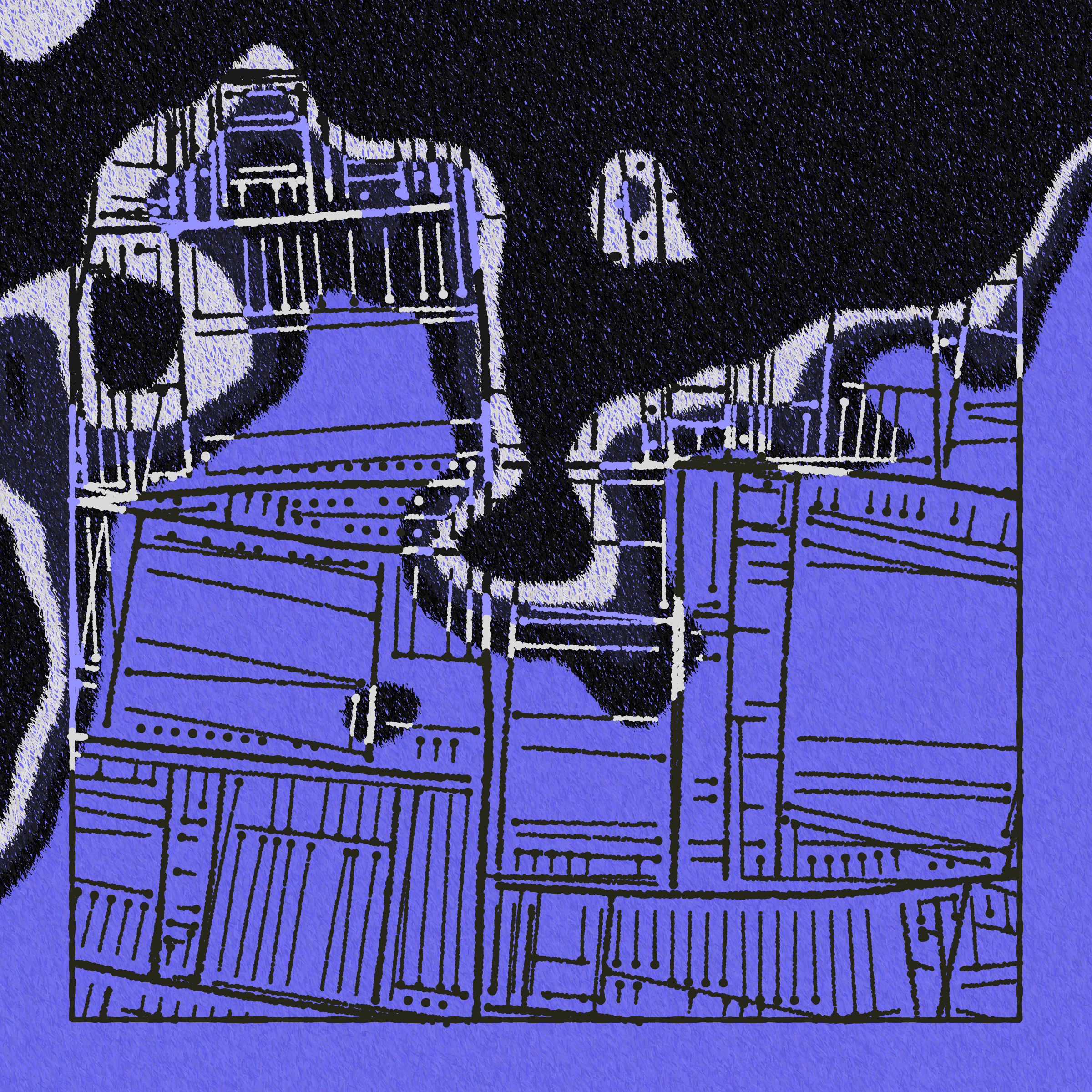 Art Blocks - Art Blocks v2 - Maps of Nothing #63 - NFT # 316000063