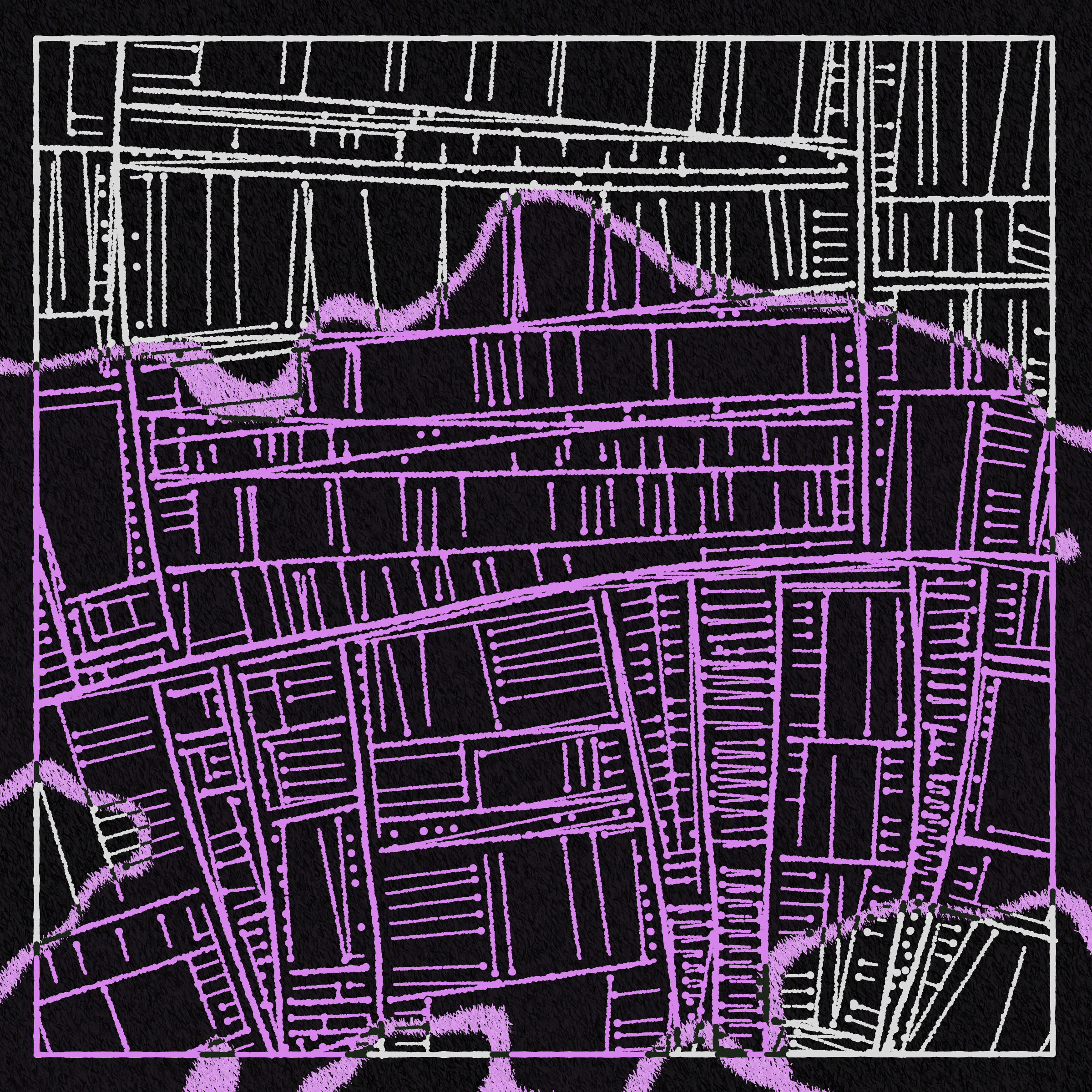 Art Blocks - Art Blocks v2 - Maps of Nothing #67 - NFT # 316000067
