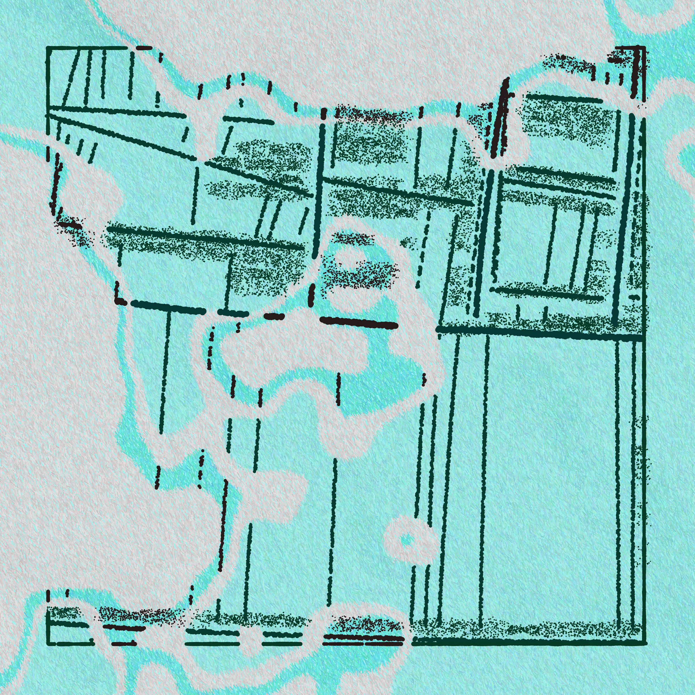 Art Blocks - Art Blocks v2 - Maps of Nothing #72 - NFT # 316000072