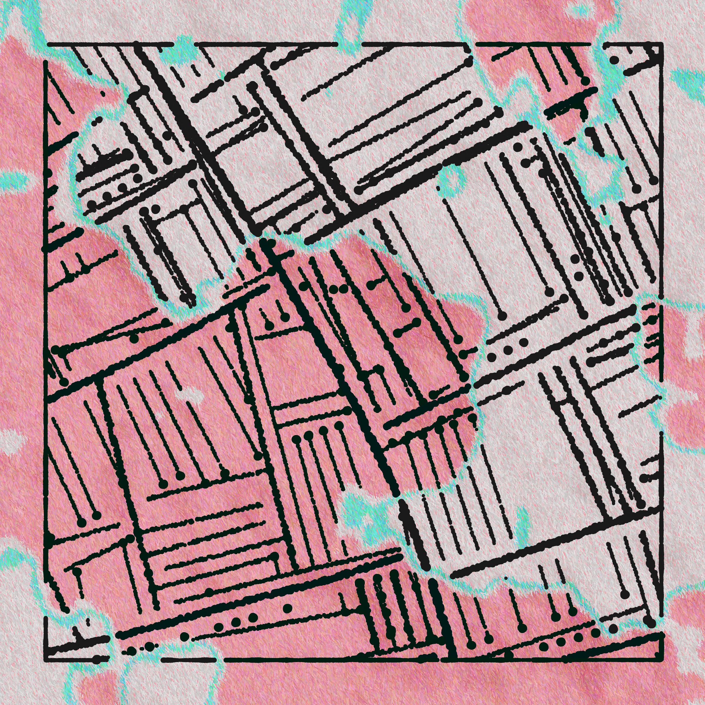 Art Blocks - Art Blocks v2 - Maps of Nothing #97 - NFT # 316000097