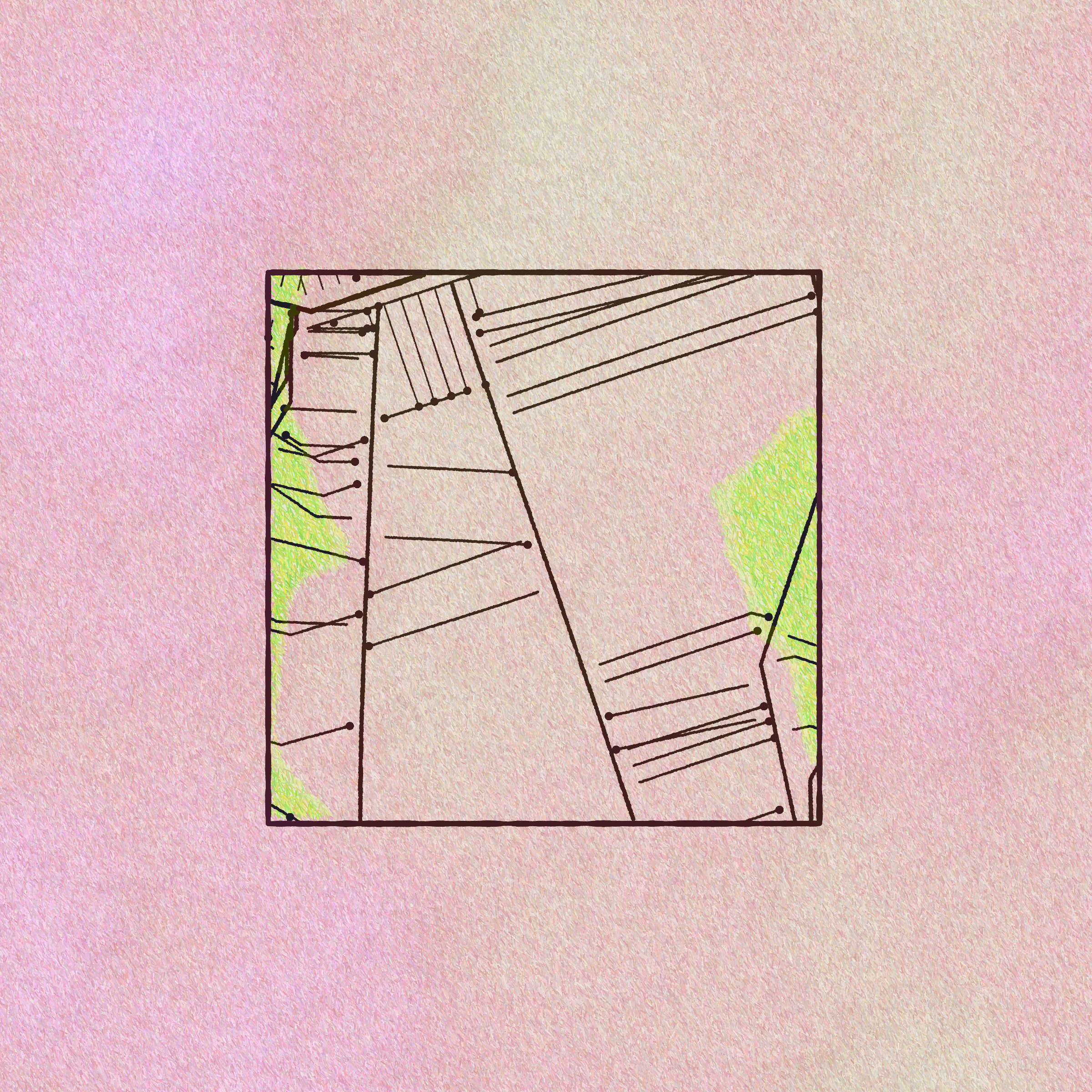 Art Blocks - Art Blocks v2 - Maps of Nothing #100 - NFT # 316000100