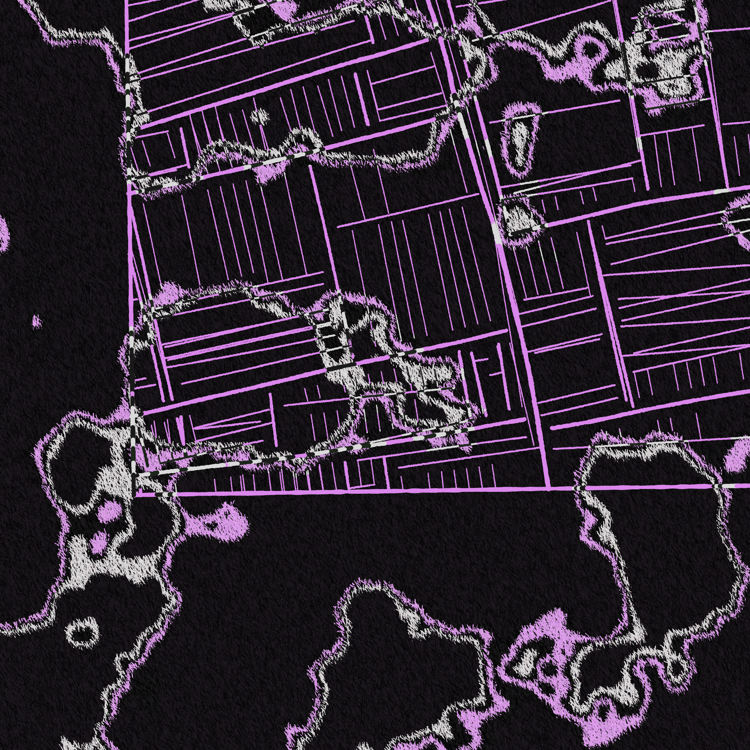 Art Blocks - Art Blocks v2 - Maps of Nothing #102 - NFT # 316000102