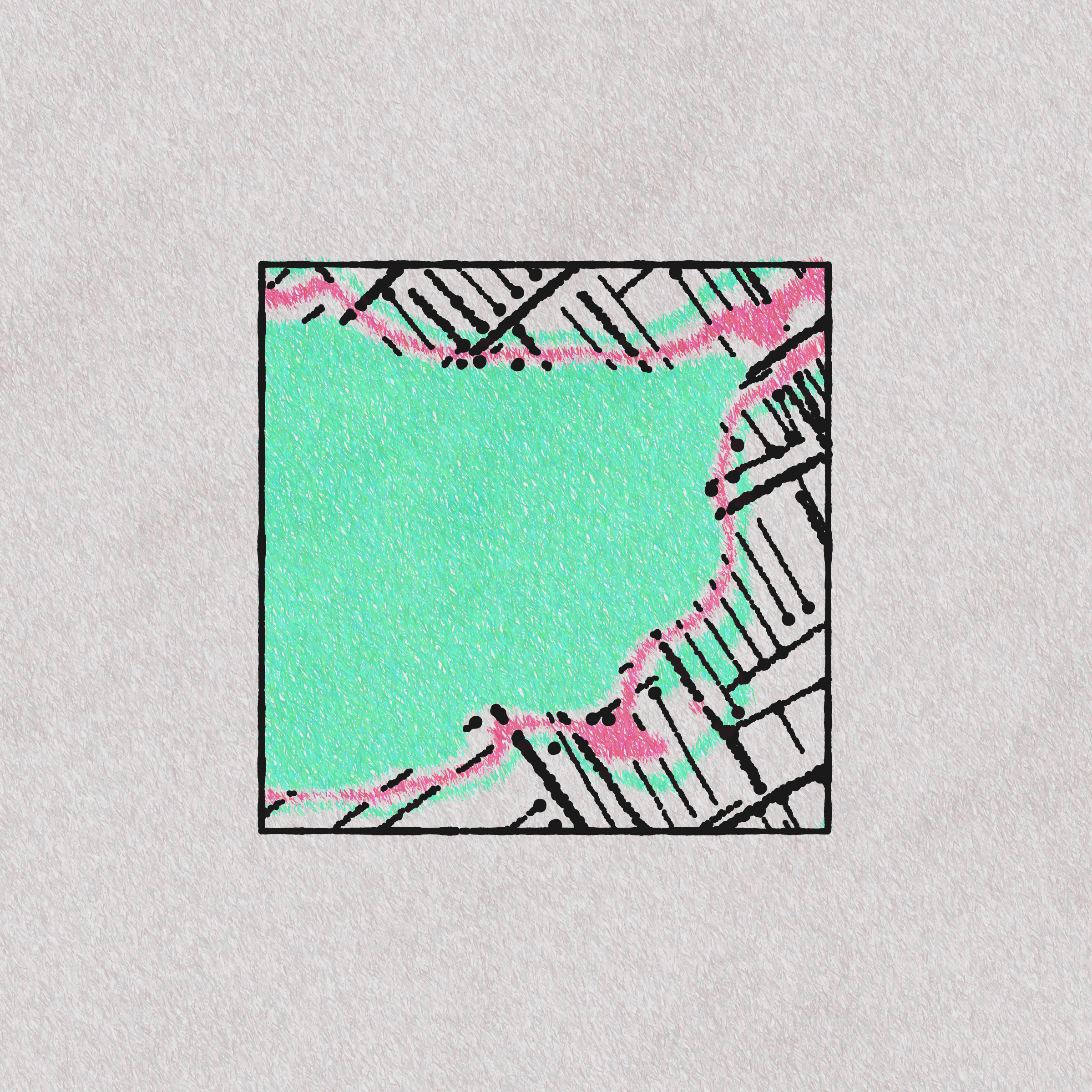 Art Blocks - Art Blocks v2 - Maps of Nothing #110 - NFT # 316000110