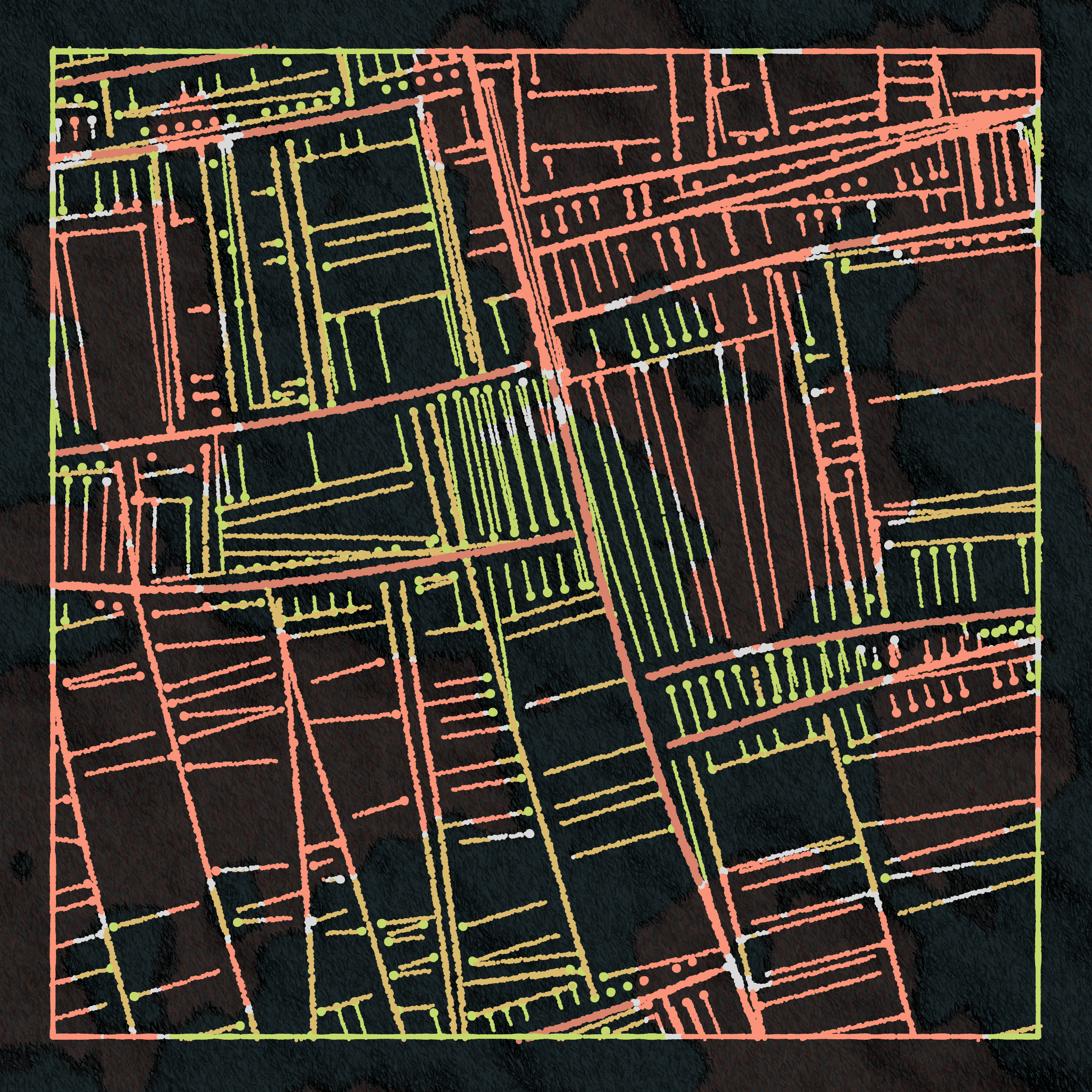 Art Blocks - Art Blocks v2 - Maps of Nothing #120 - NFT # 316000120