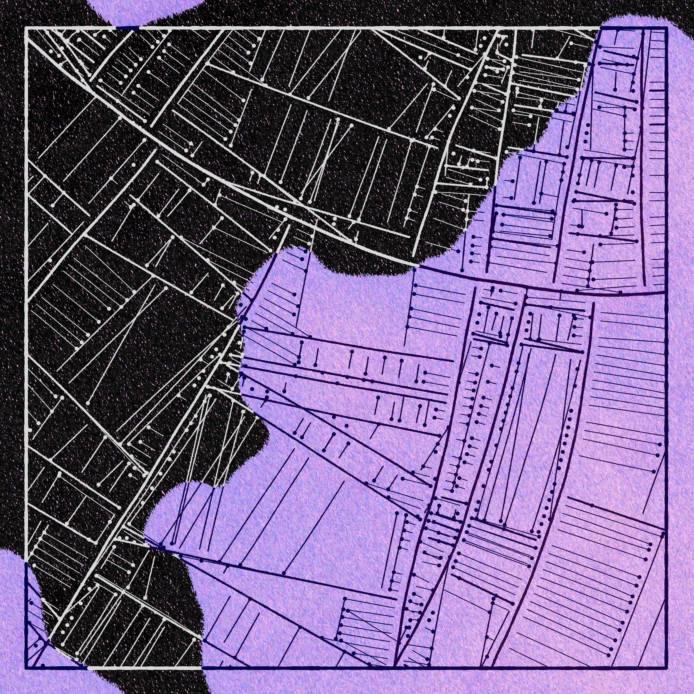 Art Blocks - Art Blocks v2 - Maps of Nothing #122 - NFT # 316000122