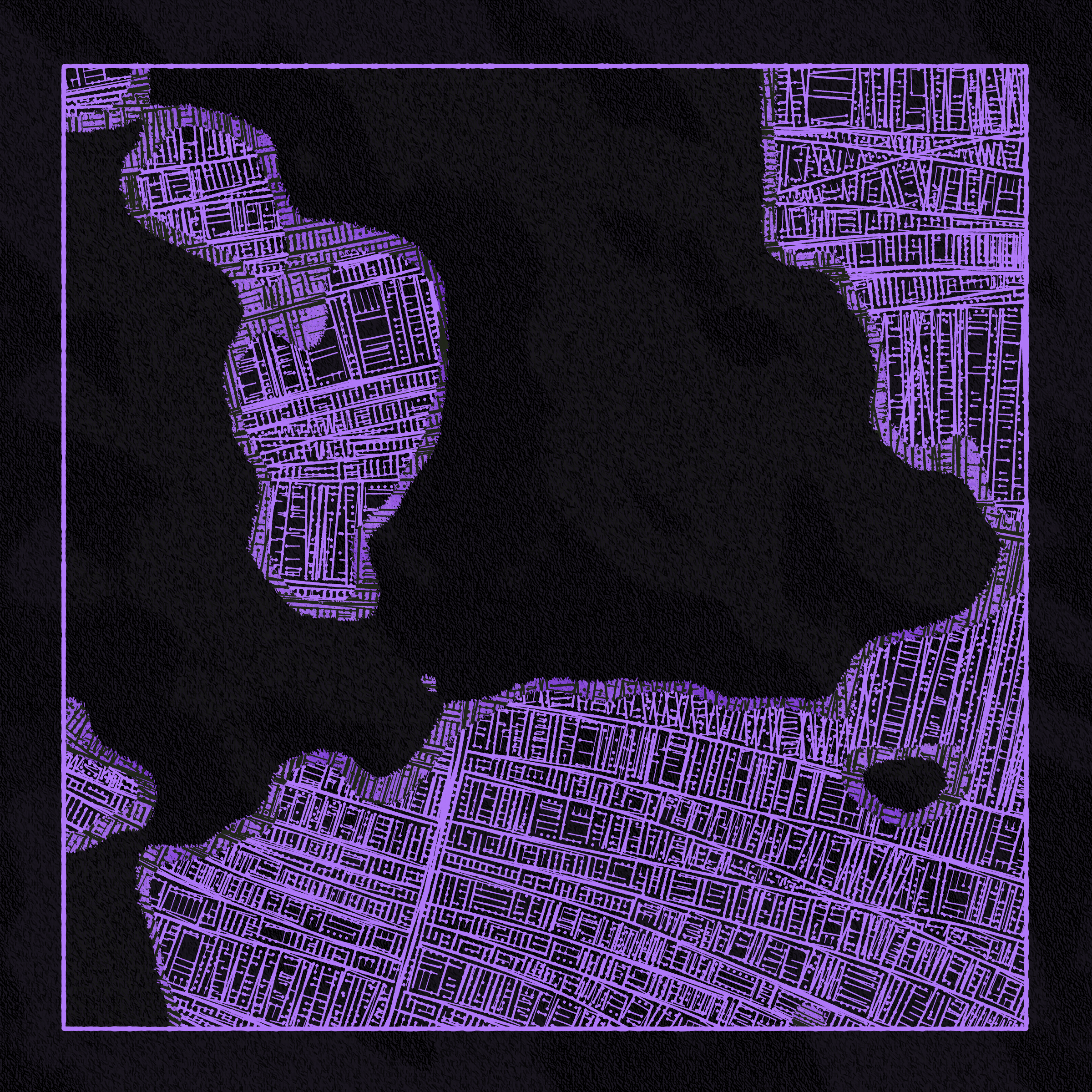 Art Blocks - Art Blocks v2 - Maps of Nothing #125 - NFT # 316000125