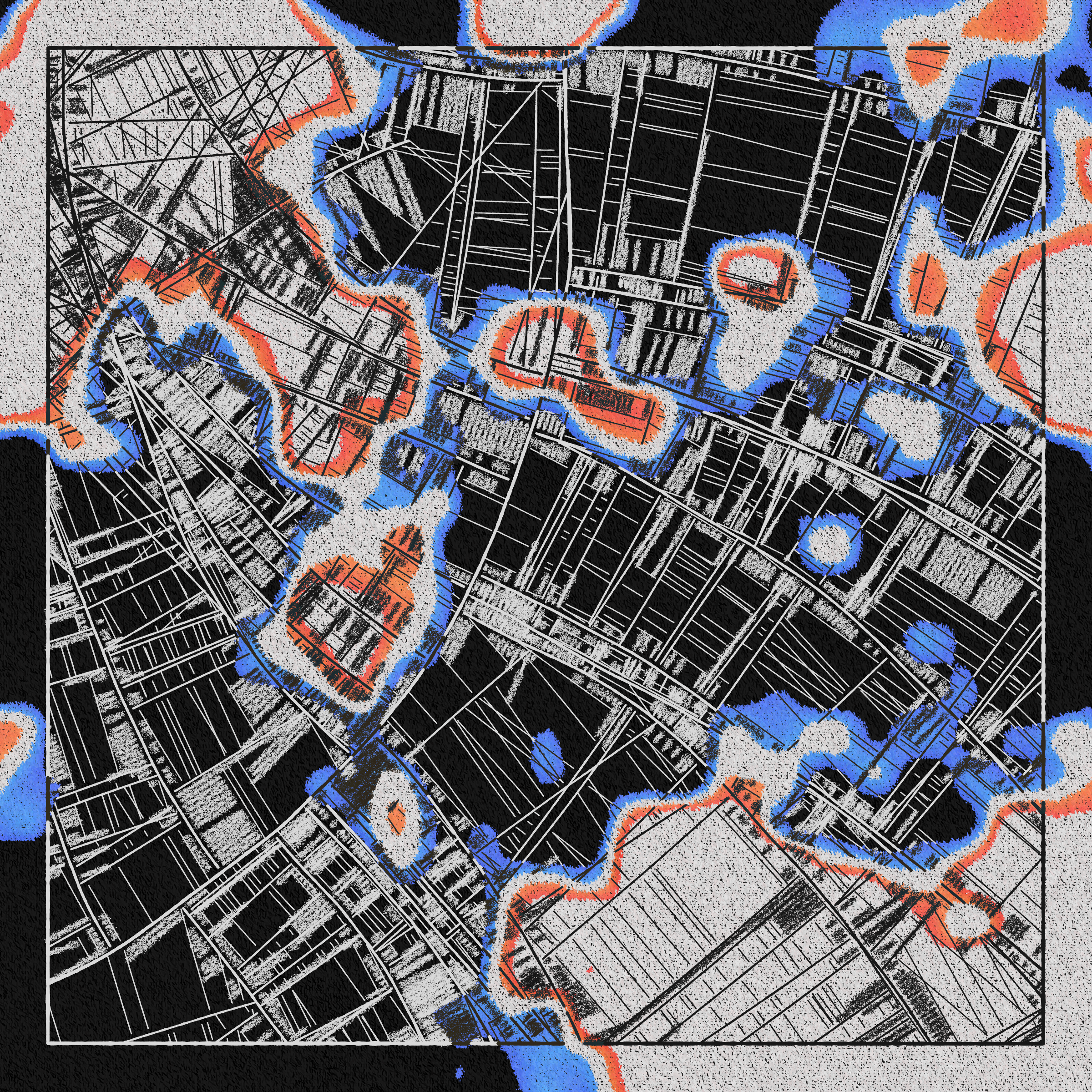 Art Blocks - Art Blocks v2 - Maps of Nothing #126 - NFT # 316000126