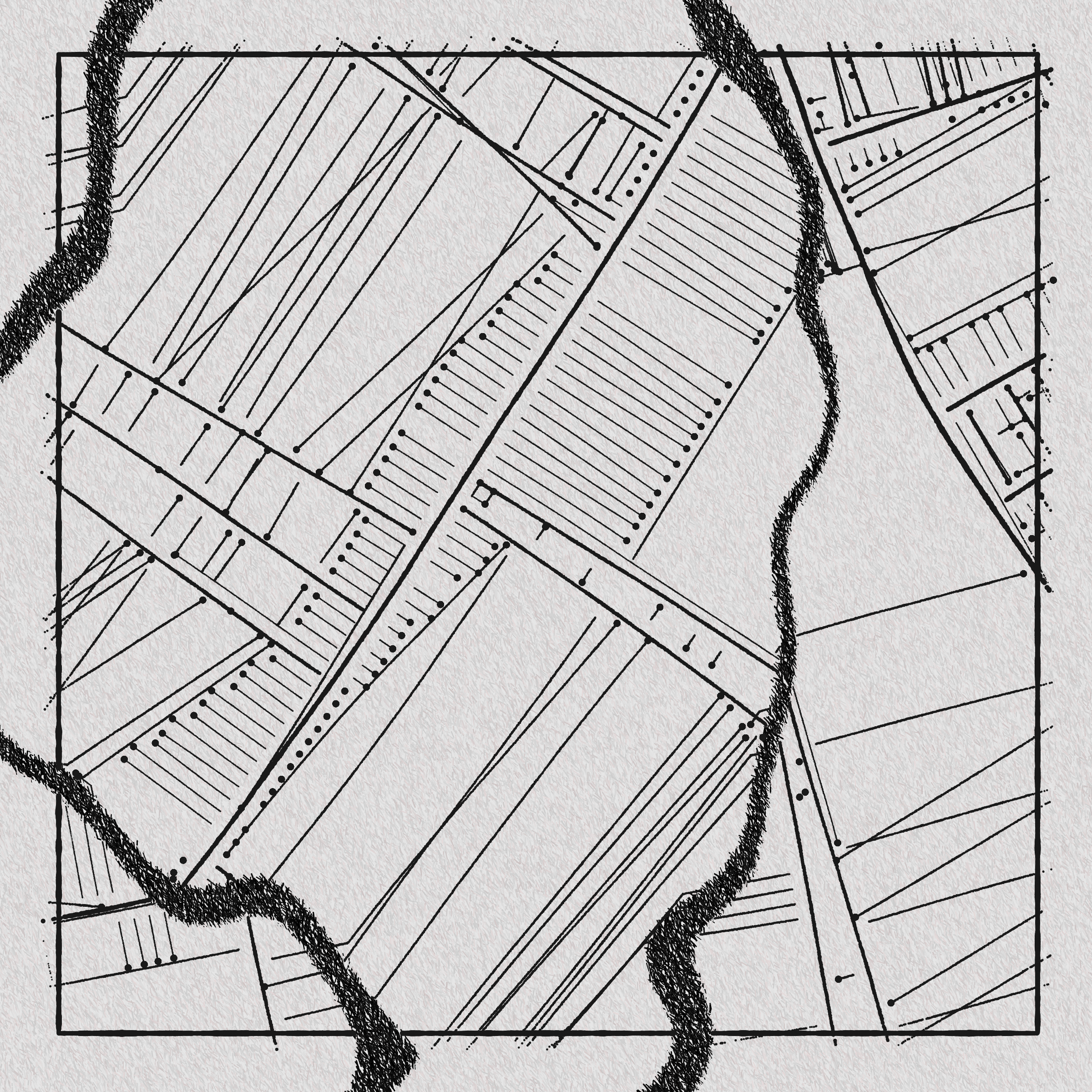 Art Blocks - Art Blocks v2 - Maps of Nothing #129 - NFT # 316000129