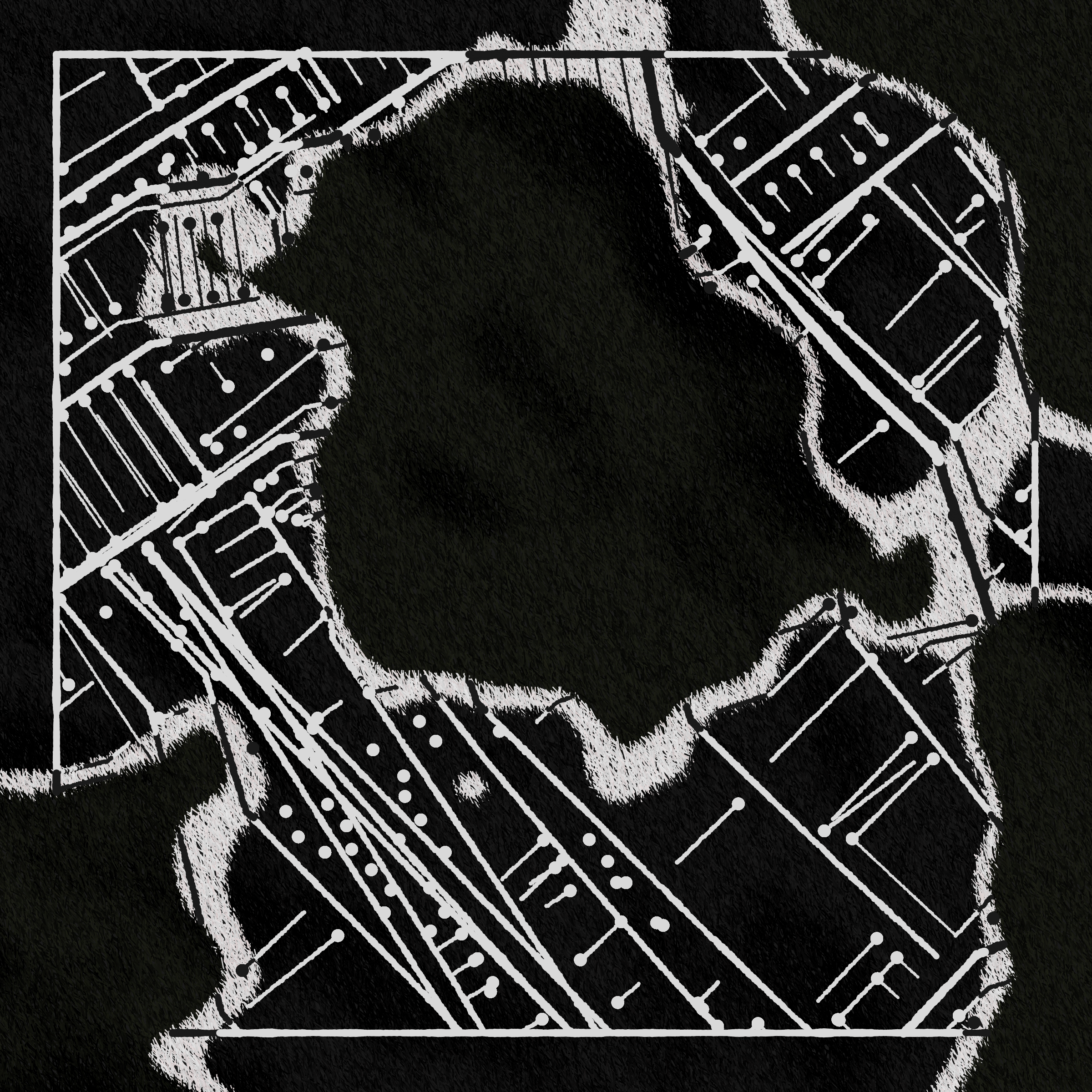 Art Blocks - Art Blocks v2 - Maps of Nothing #130 - NFT # 316000130