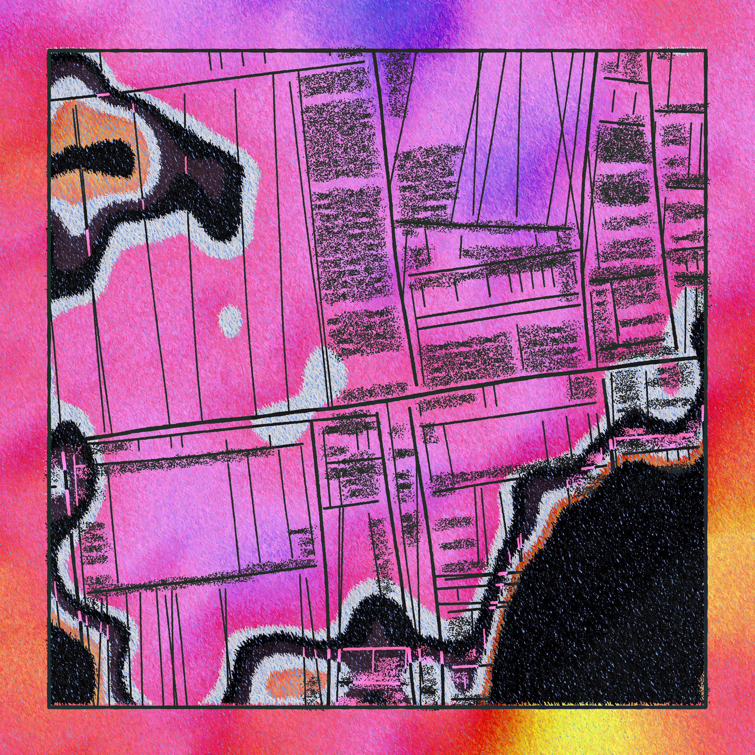 Art Blocks - Art Blocks v2 - Maps of Nothing #131 - NFT # 316000131