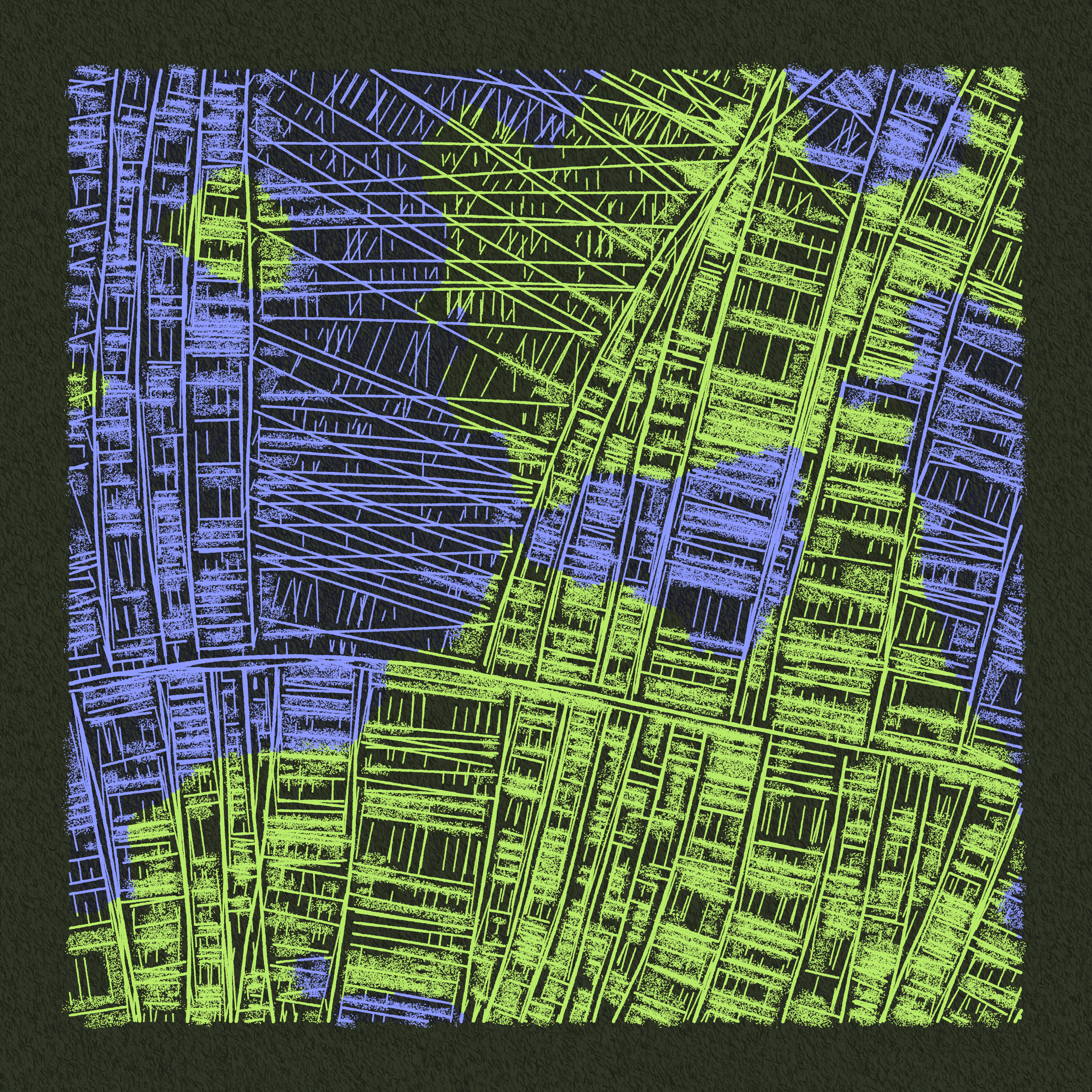 Art Blocks - Art Blocks v2 - Maps of Nothing #132 - NFT # 316000132