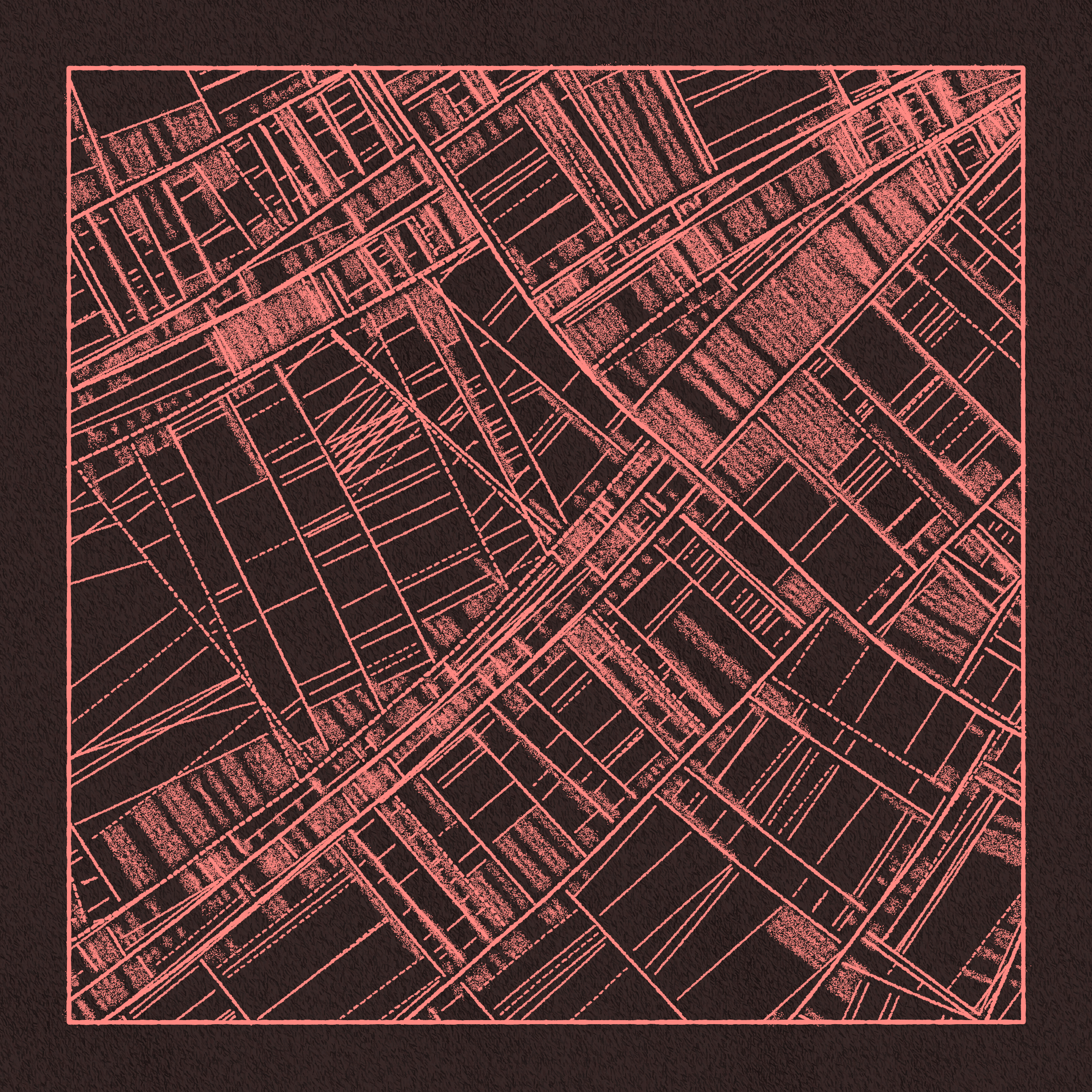 Art Blocks - Art Blocks v2 - Maps of Nothing #138 - NFT # 316000138