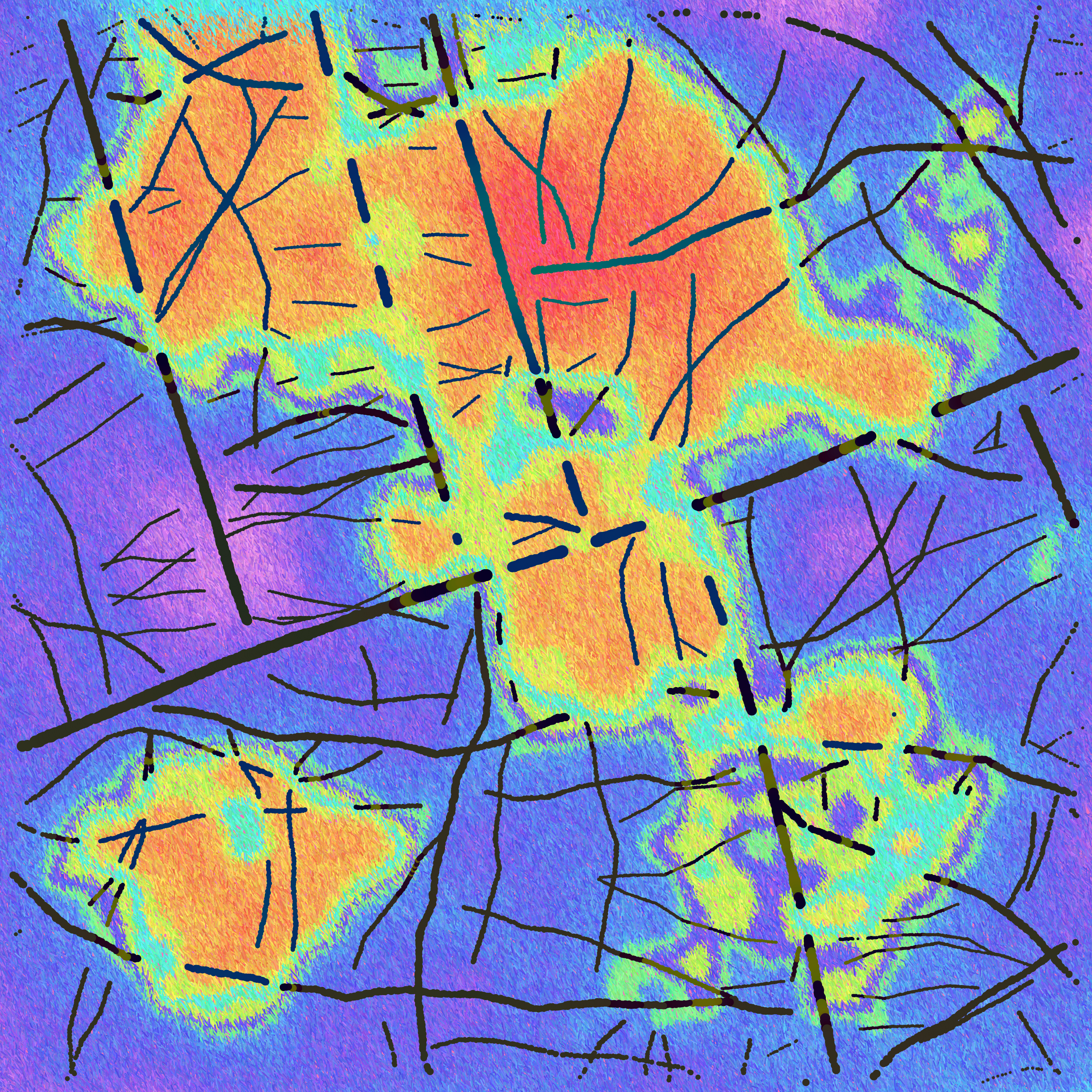 Art Blocks - Art Blocks v2 - Maps of Nothing #139 - NFT # 316000139