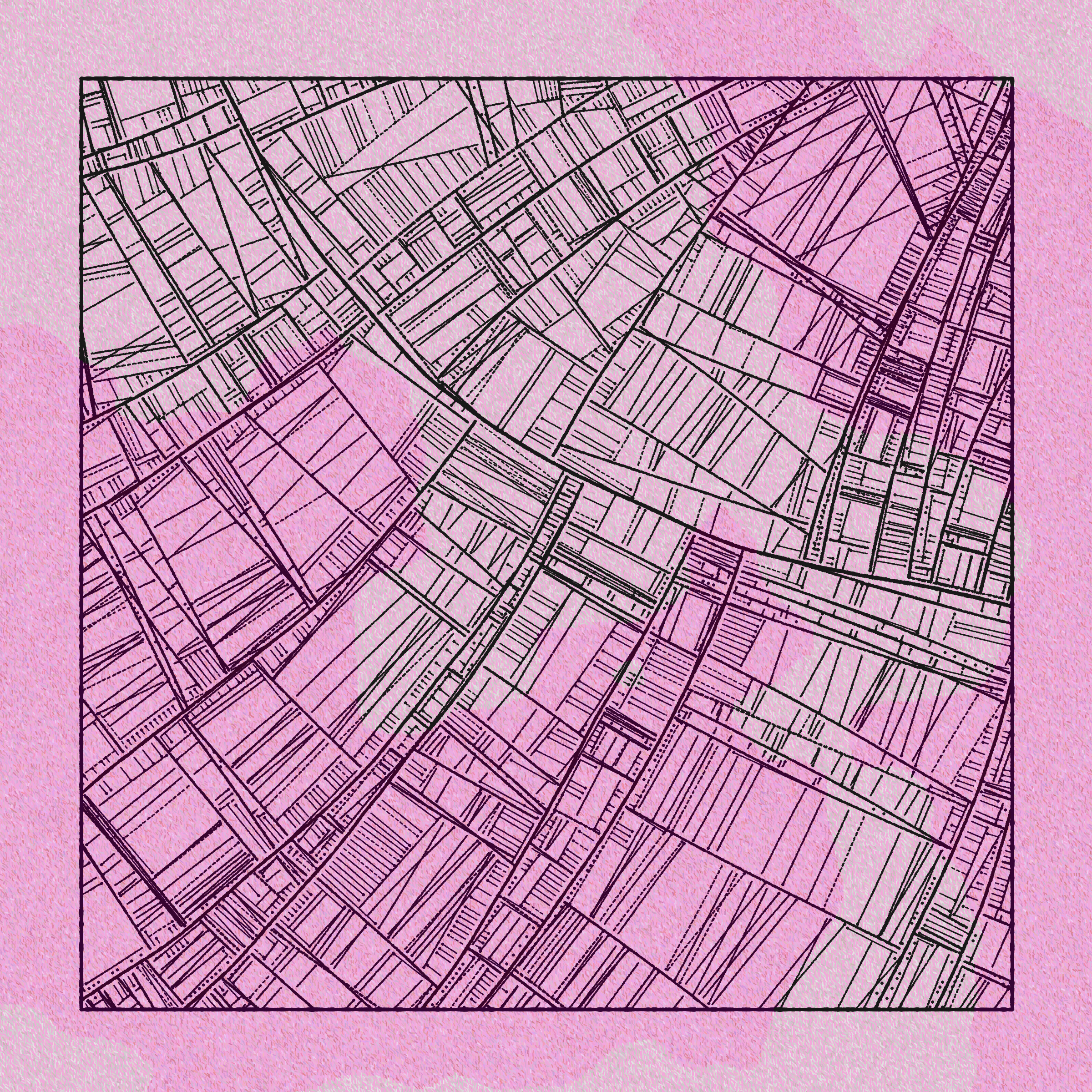 Art Blocks - Art Blocks v2 - Maps of Nothing #147 - NFT # 316000147