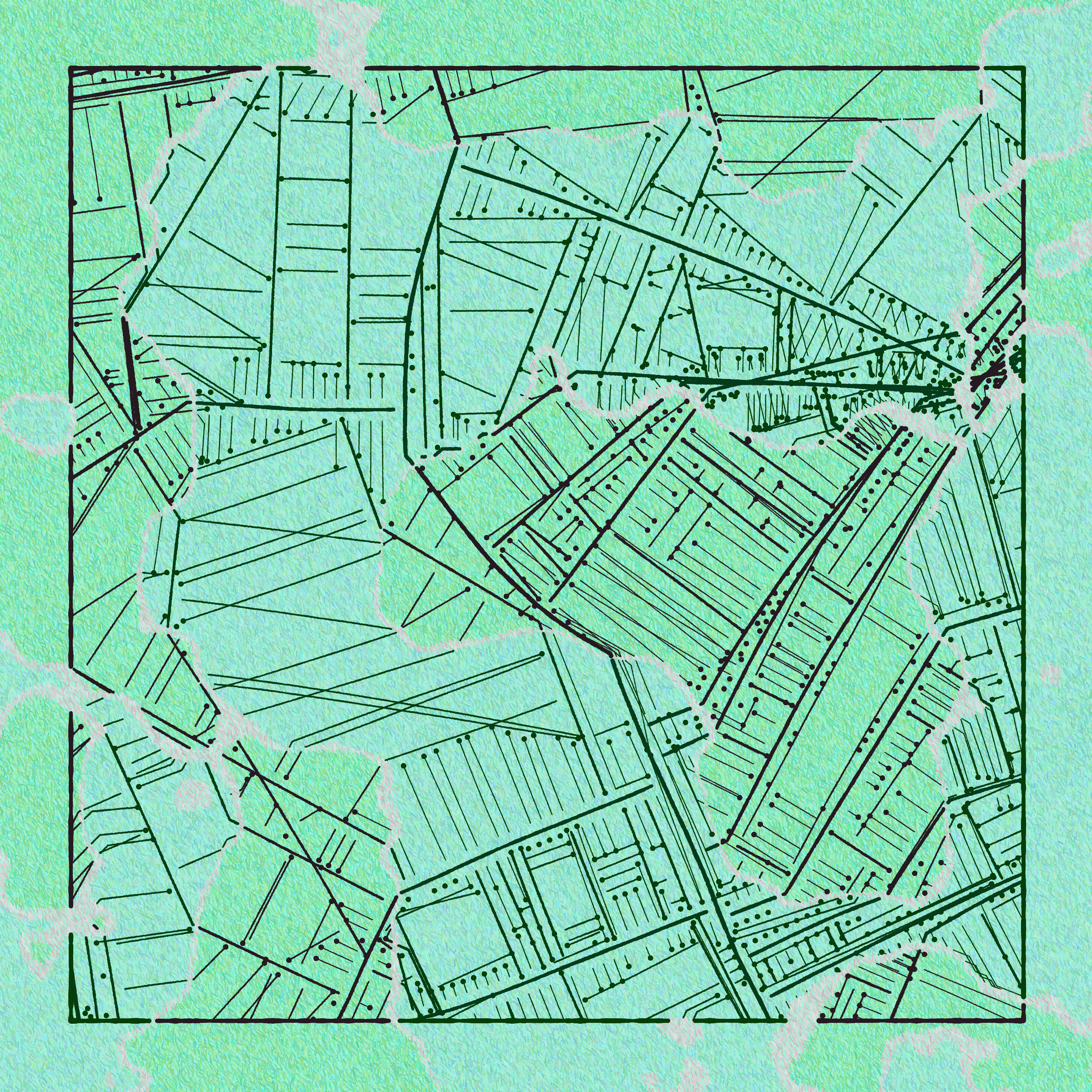 Art Blocks - Art Blocks v2 - Maps of Nothing #149 - NFT # 316000149