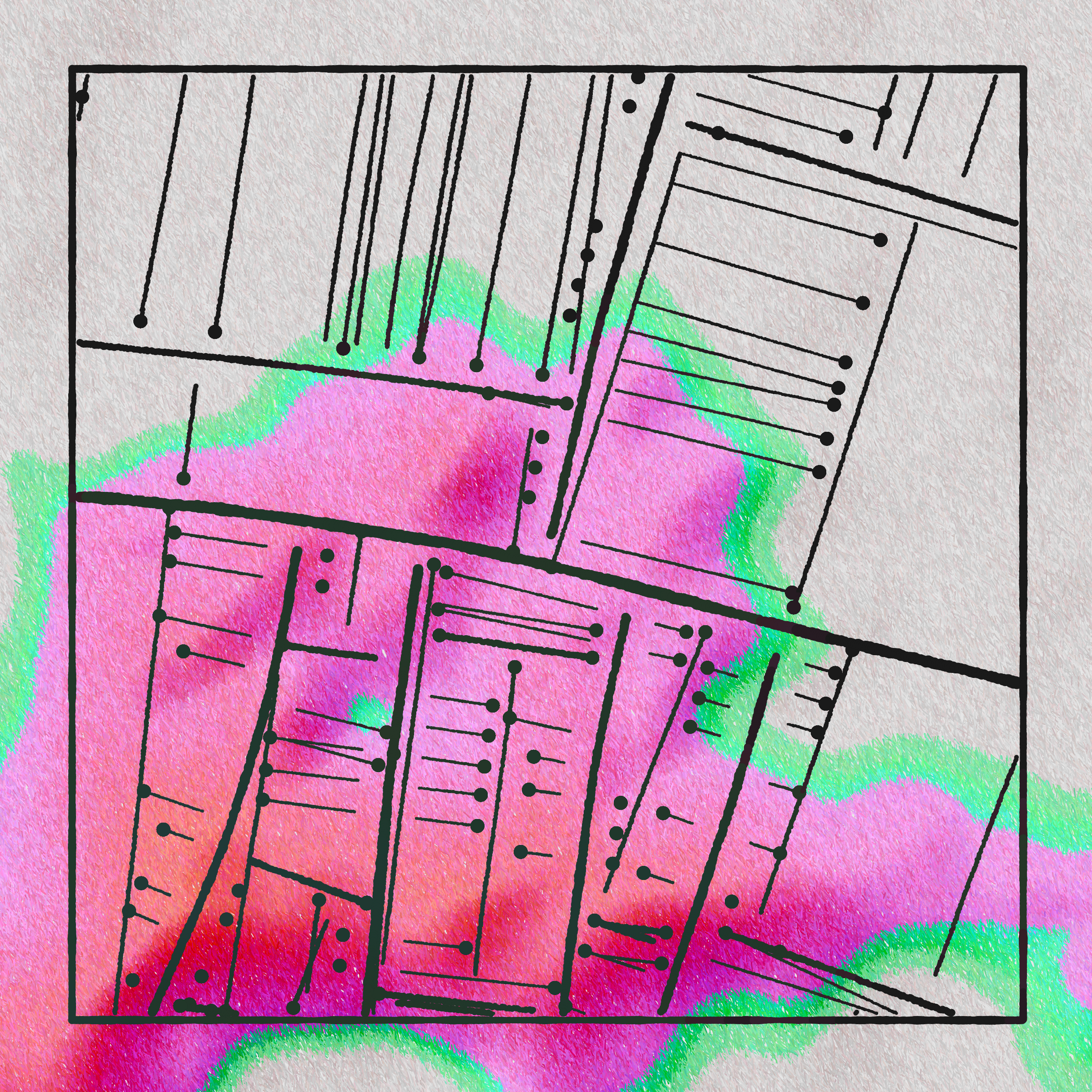 Art Blocks - Art Blocks v2 - Maps of Nothing #162 - NFT # 316000162