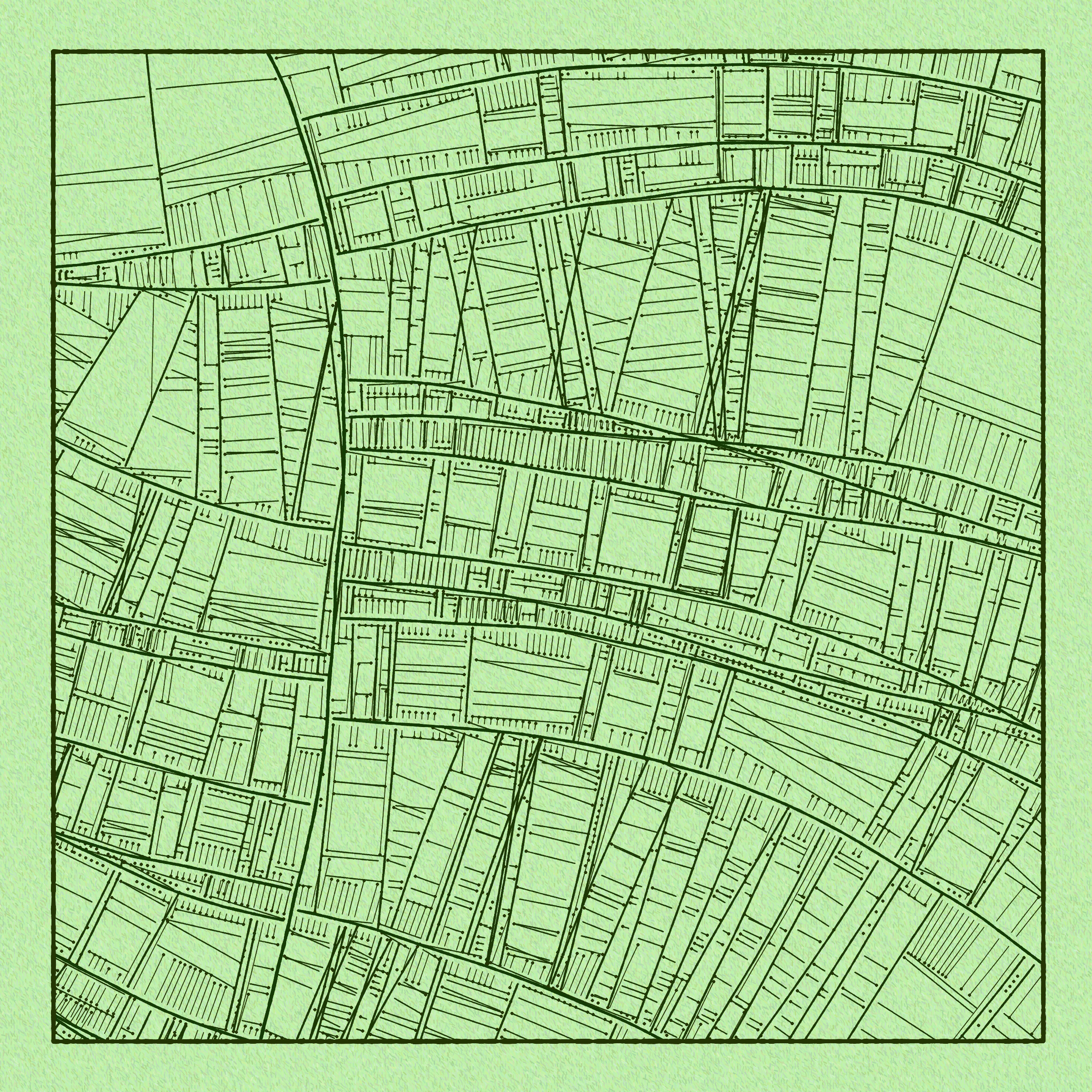 Art Blocks - Art Blocks v2 - Maps of Nothing #169 - NFT # 316000169