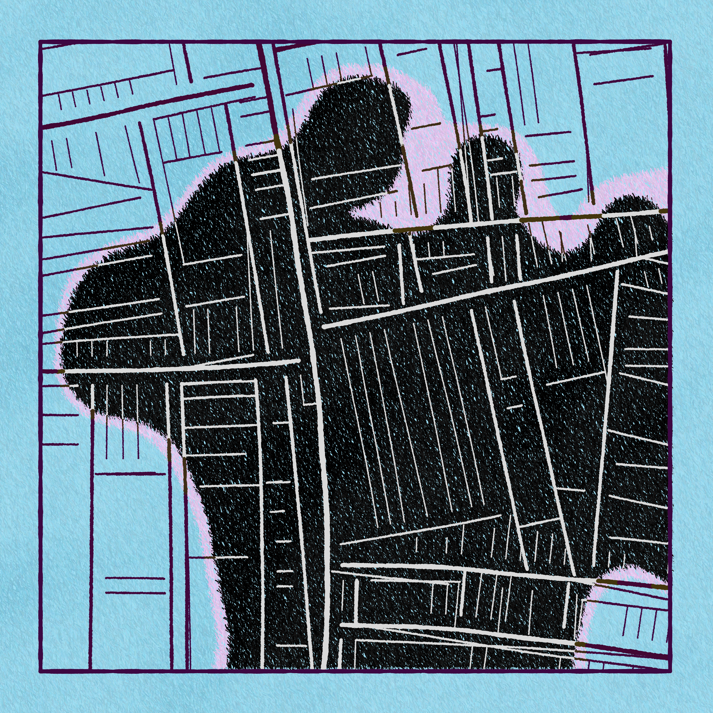 Art Blocks - Art Blocks v2 - Maps of Nothing #193 - NFT # 316000193