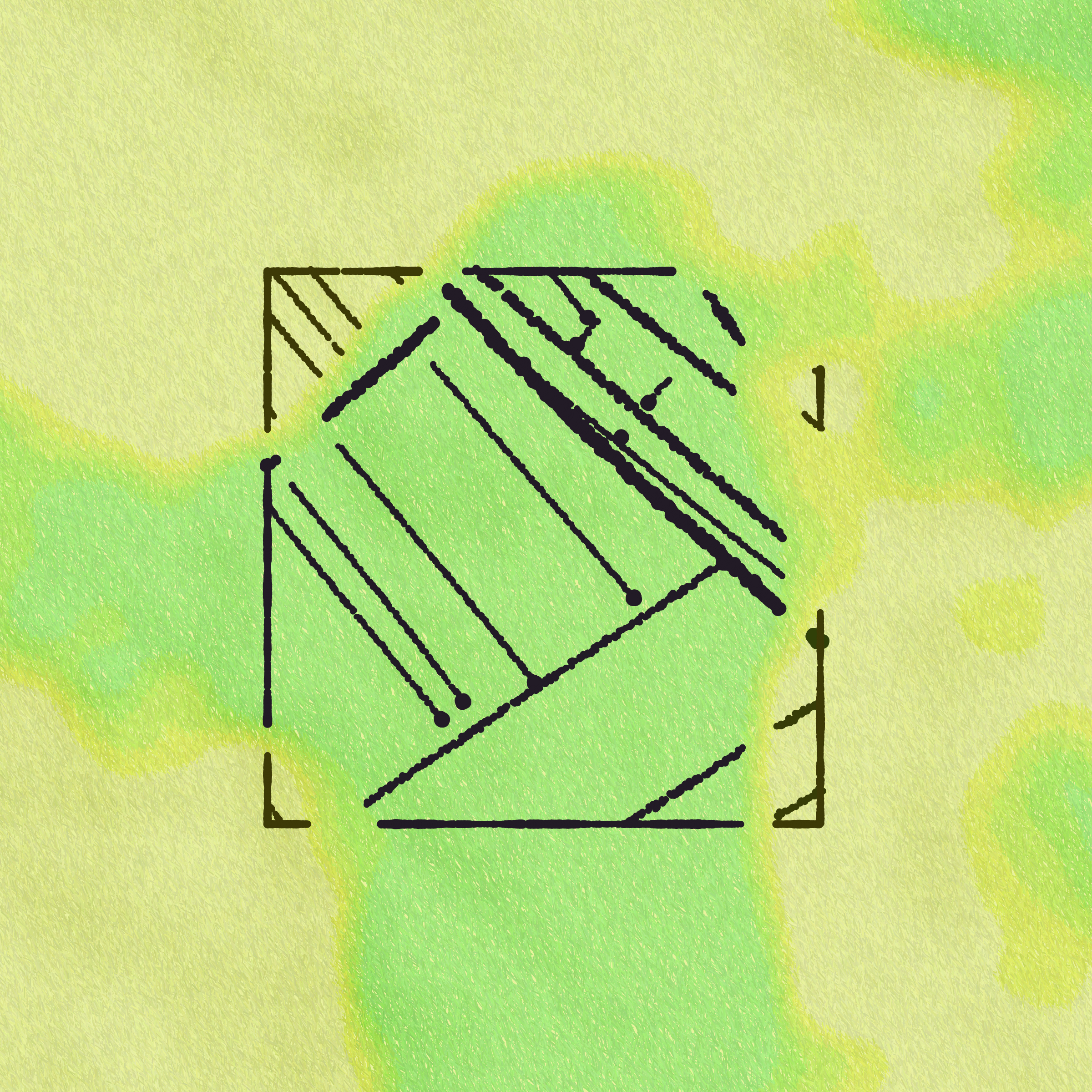 Art Blocks - Art Blocks v2 - Maps of Nothing #209 - NFT # 316000209