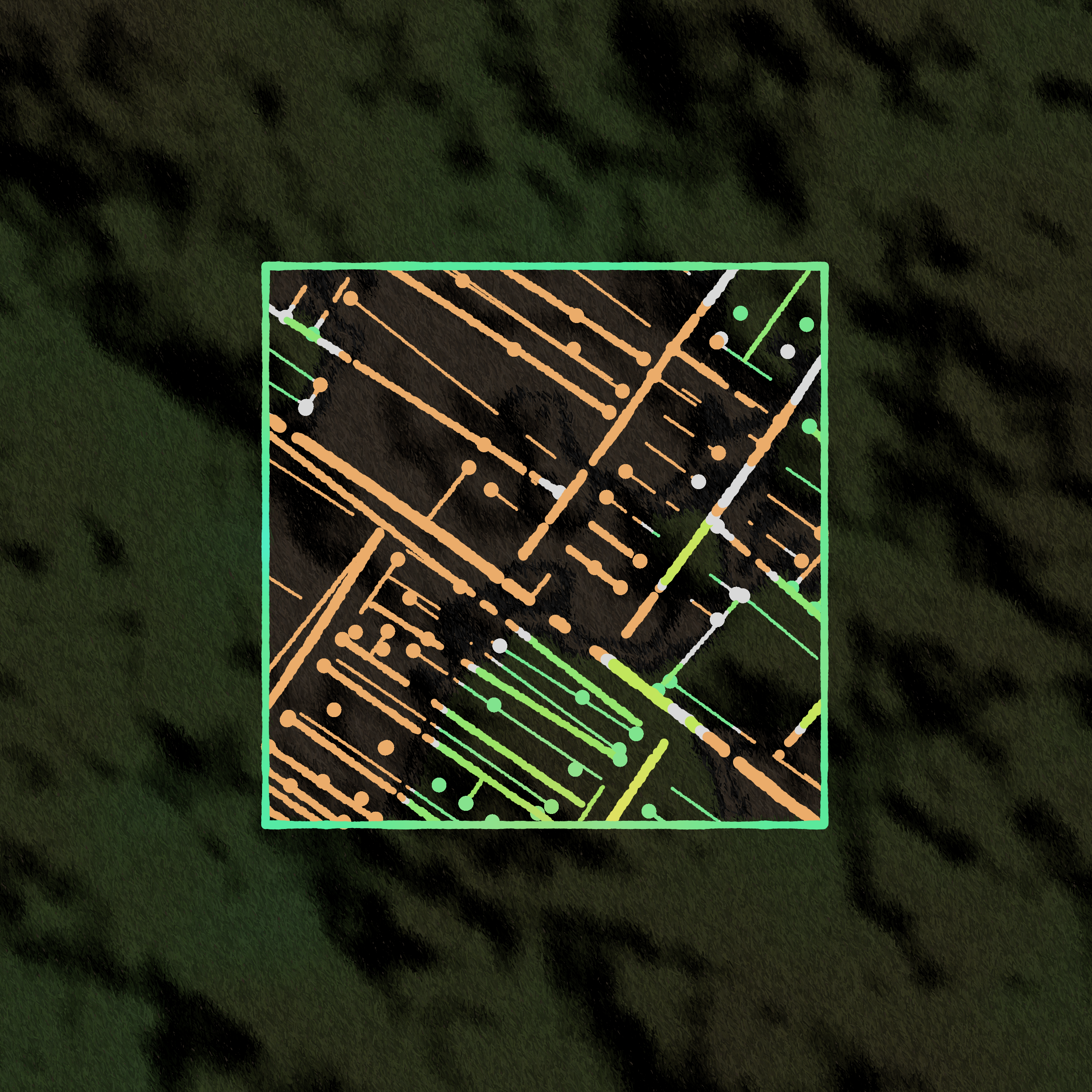 Art Blocks - Art Blocks v2 - Maps of Nothing #234 - NFT # 316000234