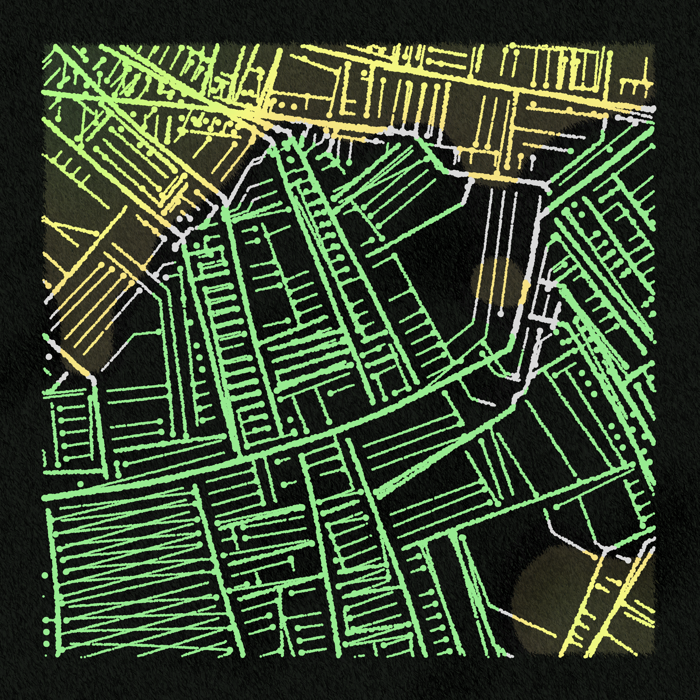 Art Blocks - Art Blocks v2 - Maps of Nothing #244 - NFT # 316000244