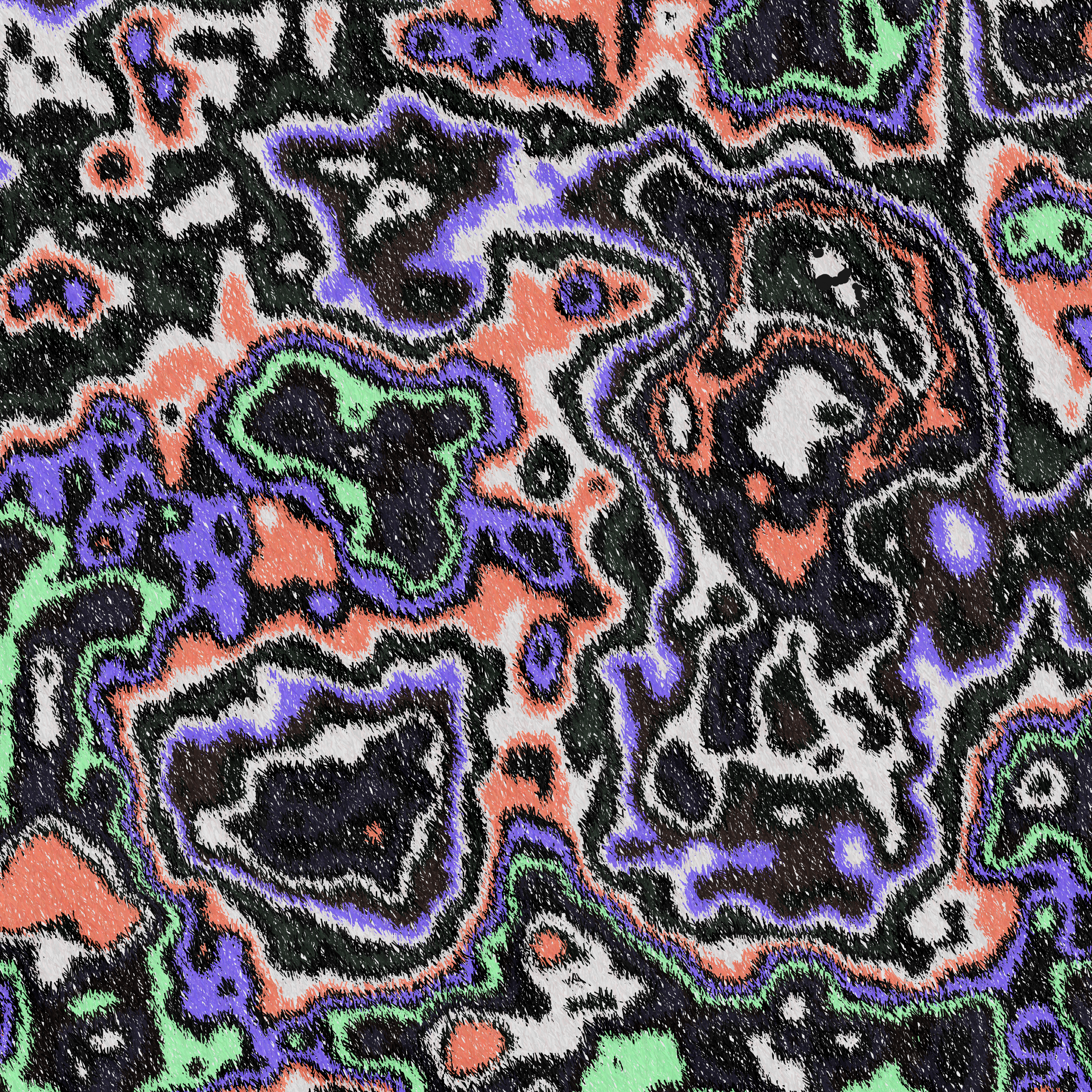 Art Blocks - Art Blocks v2 - Maps of Nothing #250 - NFT # 316000250