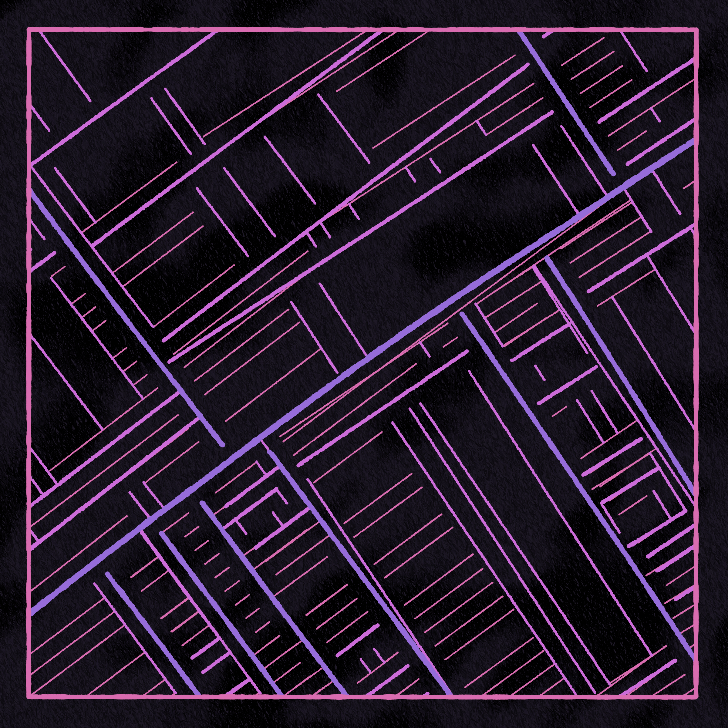 Art Blocks - Art Blocks v2 - Maps of Nothing #252 - NFT # 316000252