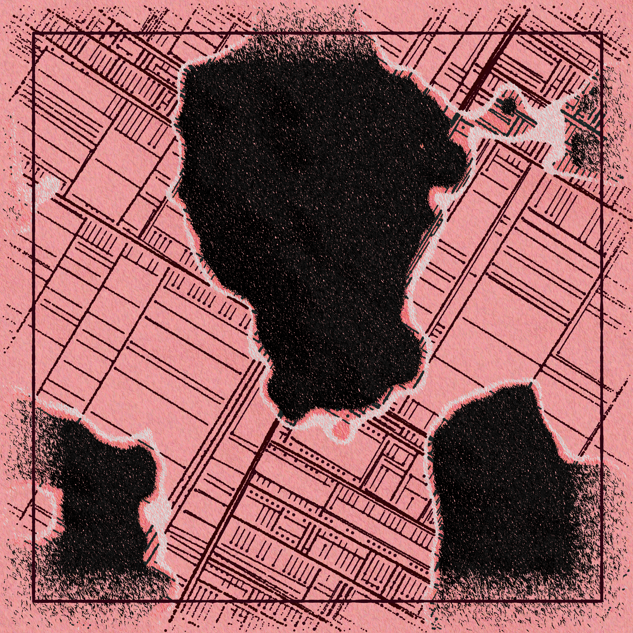 Art Blocks - Art Blocks v2 - Maps of Nothing #266 - NFT # 316000266