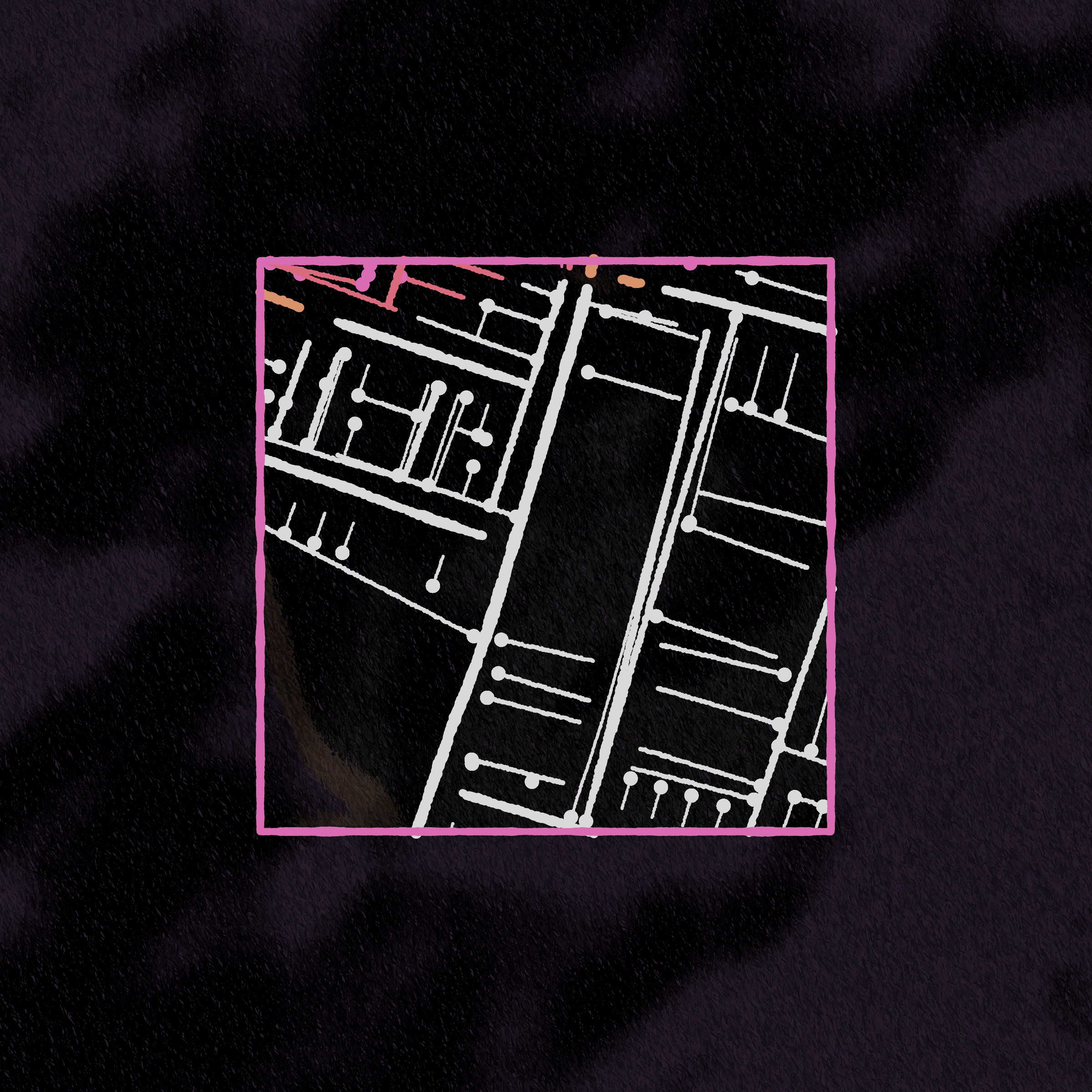 Art Blocks - Art Blocks v2 - Maps of Nothing #279 - NFT # 316000279