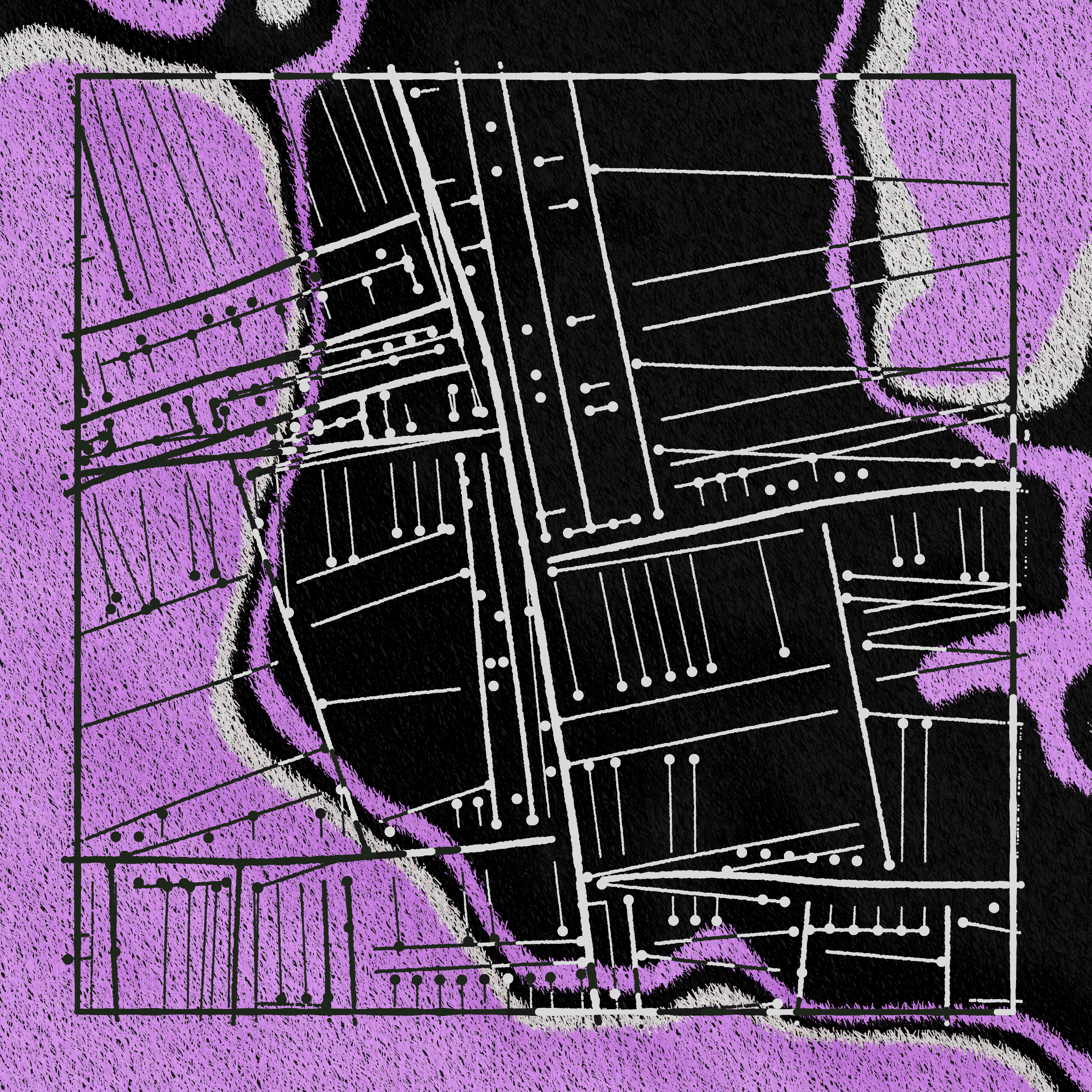 Art Blocks - Art Blocks v2 - Maps of Nothing #292 - NFT # 316000292