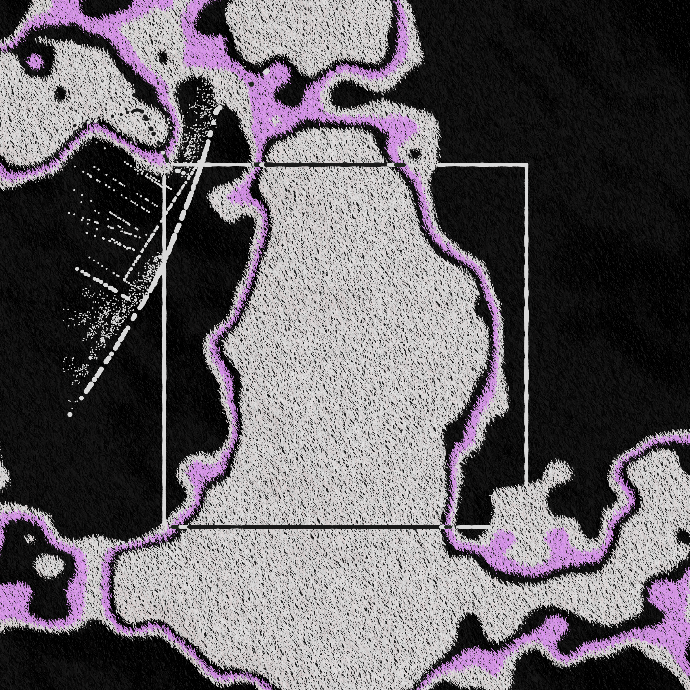 Art Blocks - Art Blocks v2 - Maps of Nothing #316 - NFT # 316000316