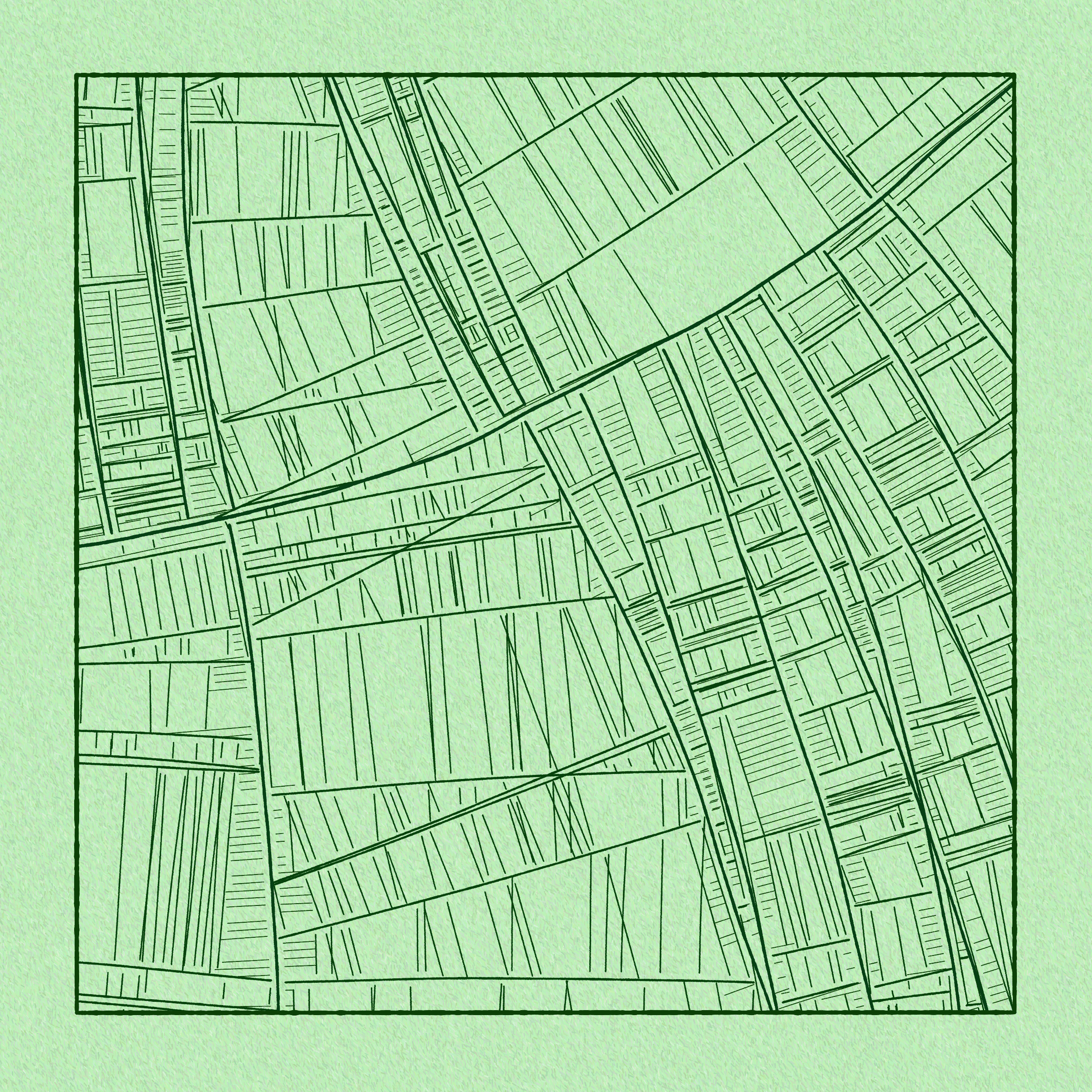 Art Blocks - Art Blocks v2 - Maps of Nothing #328 - NFT # 316000328