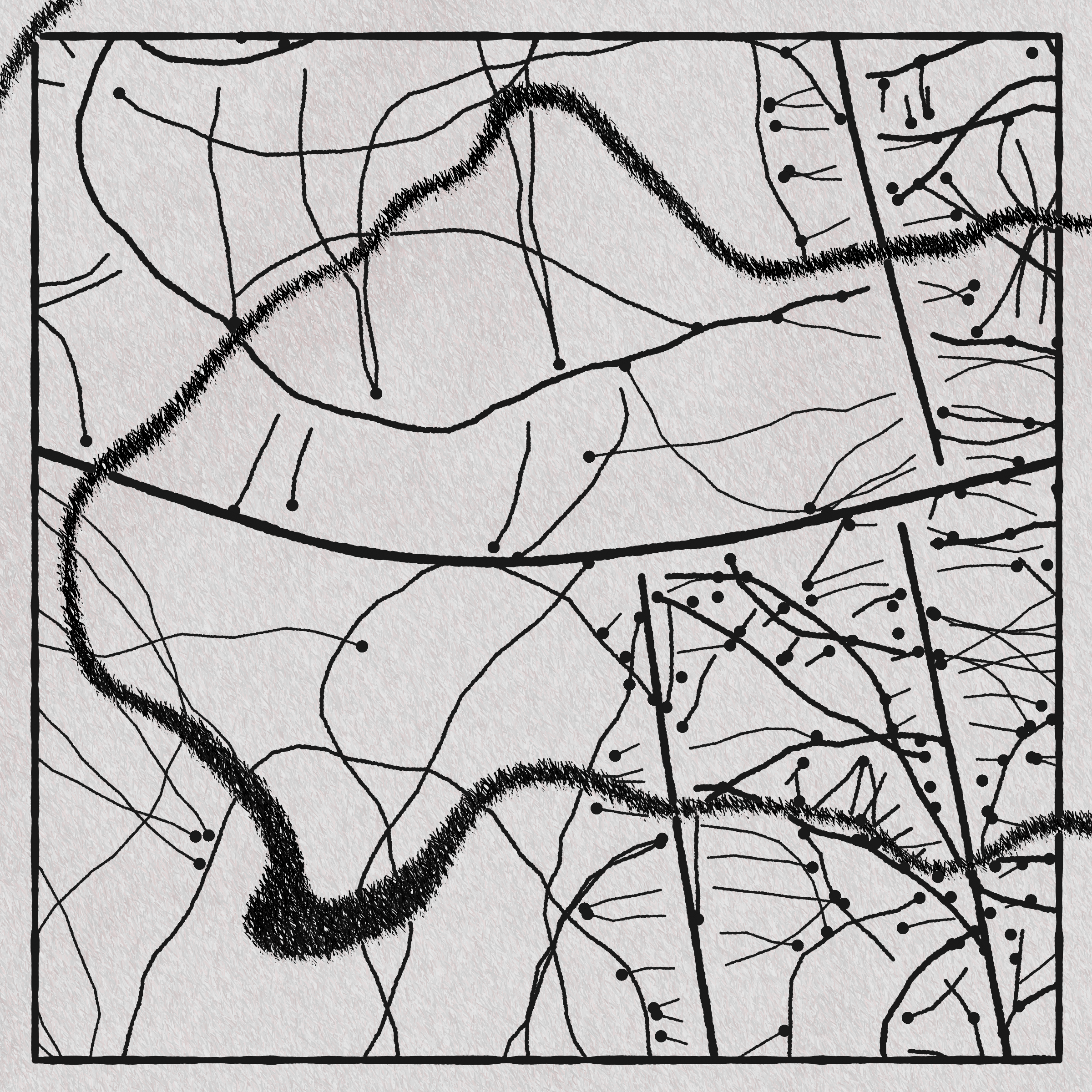 Art Blocks - Art Blocks v2 - Maps of Nothing #329 - NFT # 316000329