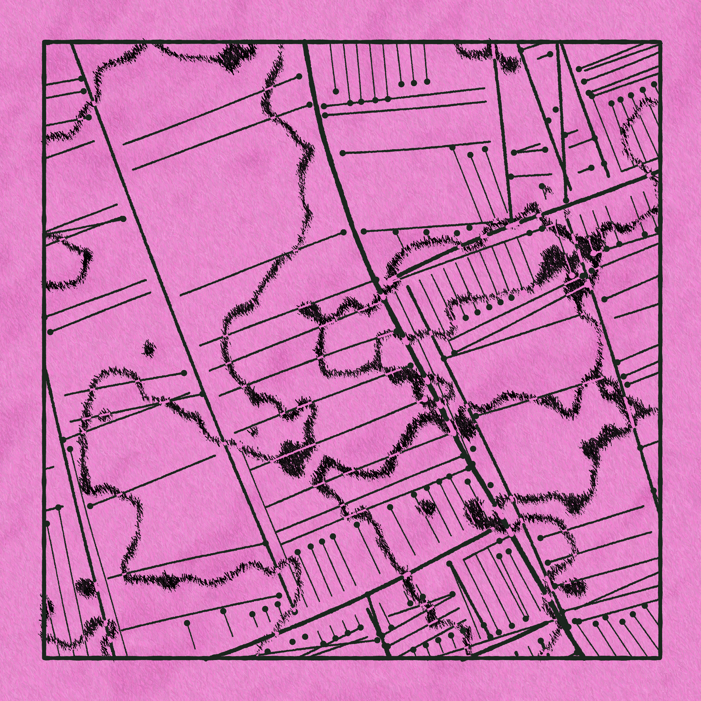 Art Blocks - Art Blocks v2 - Maps of Nothing #333 - NFT # 316000333