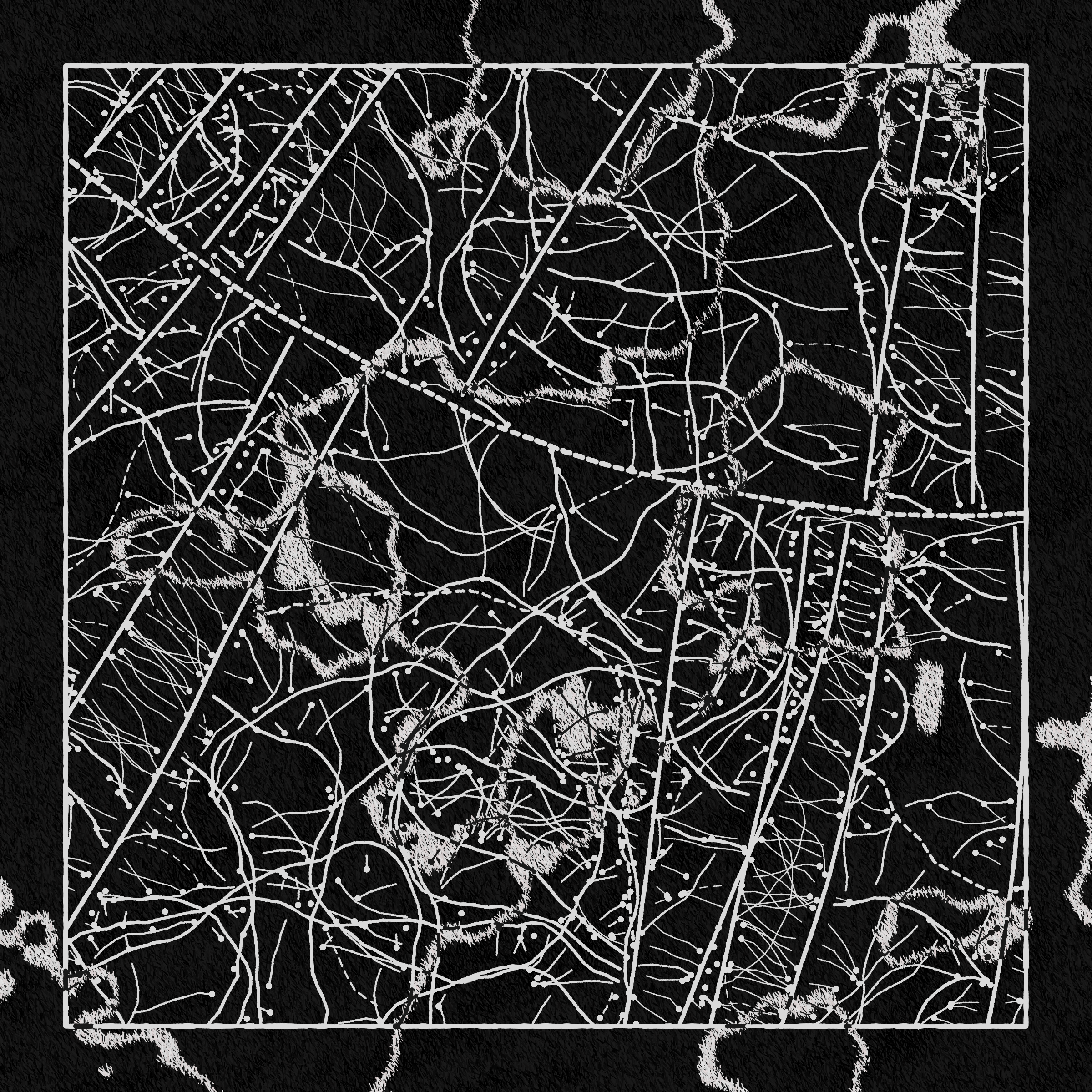 Art Blocks - Art Blocks v2 - Maps of Nothing #336 - NFT # 316000336