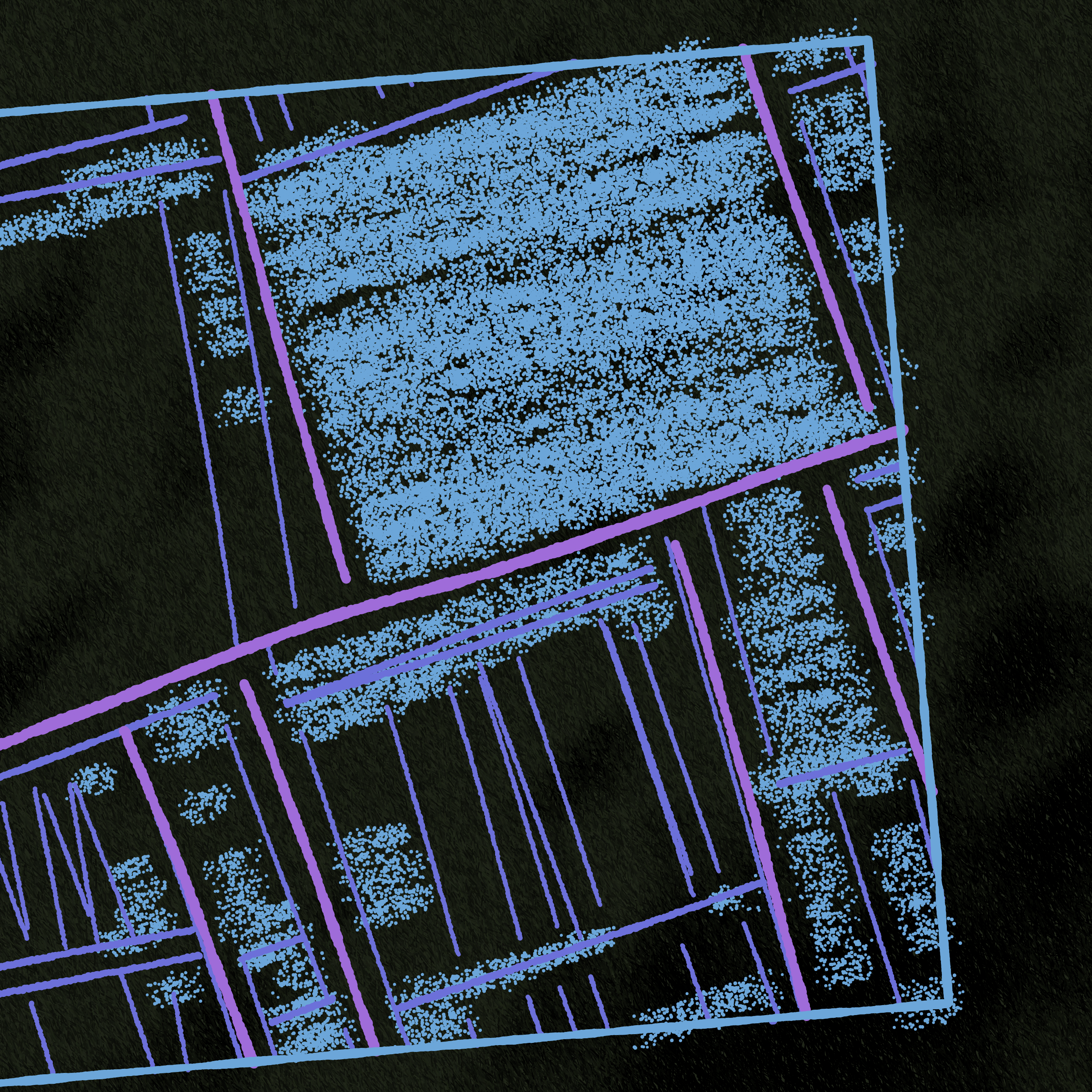 Art Blocks - Art Blocks v2 - Maps of Nothing #366 - NFT # 316000366